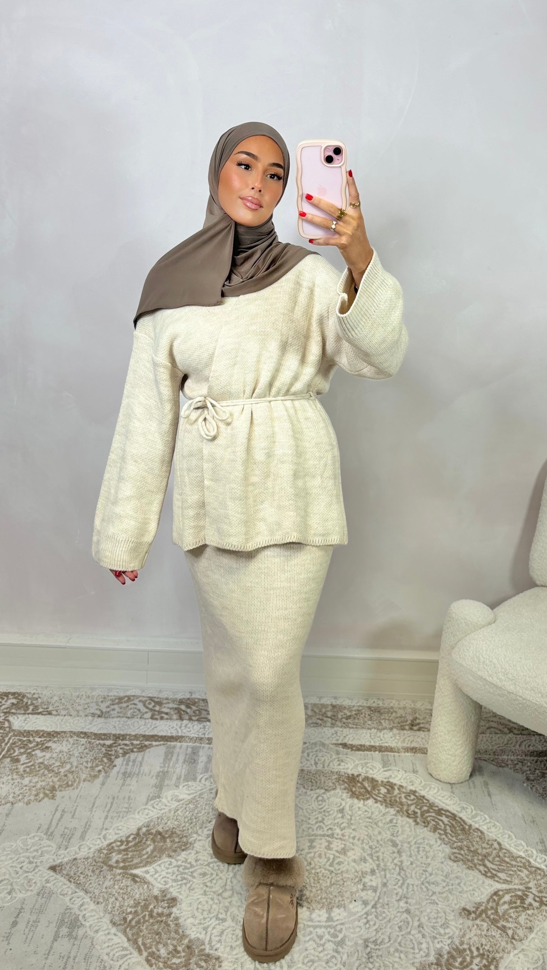Ensemble NAHIA - cream