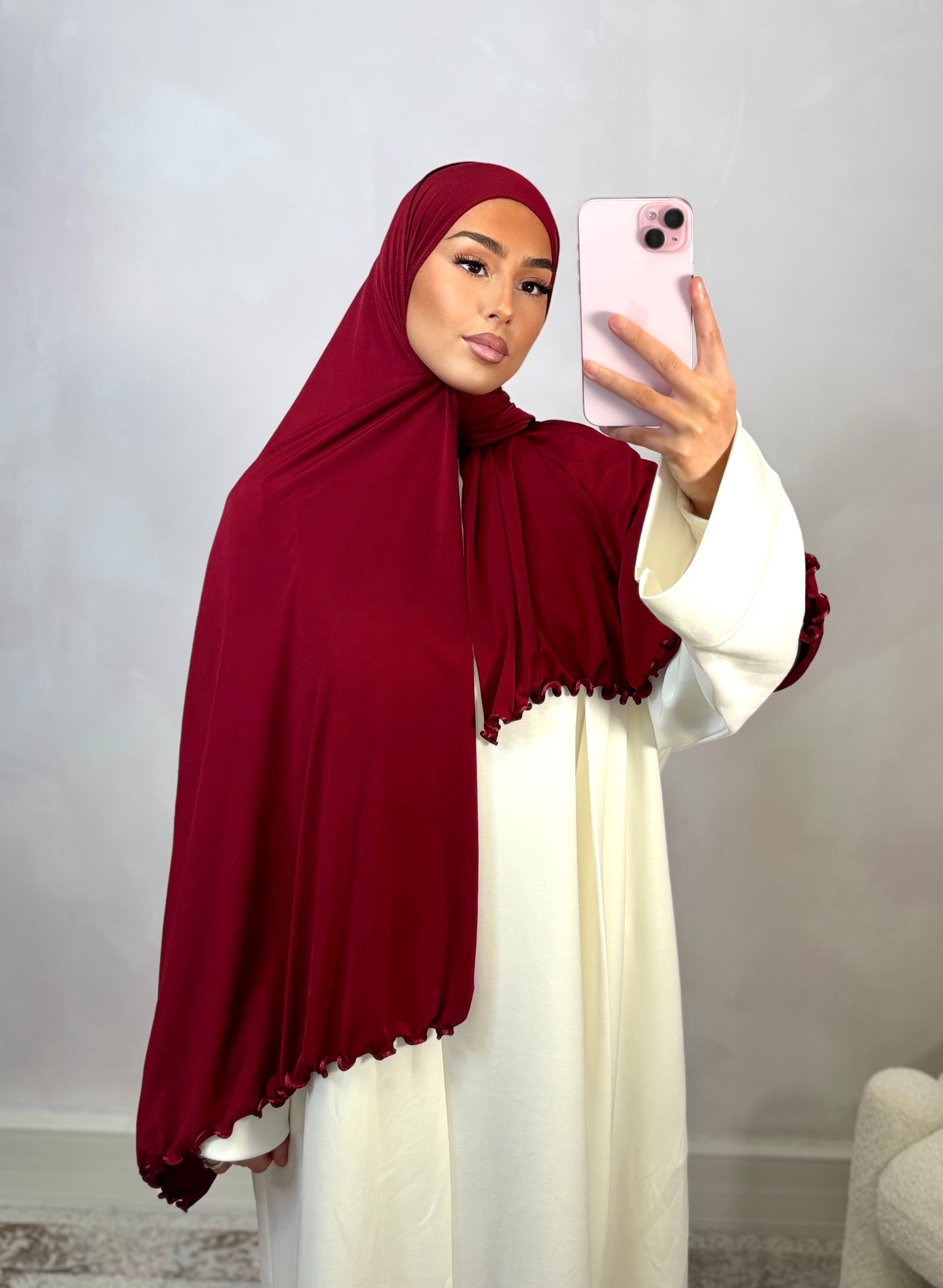 Jersey Premium de Luxe Chouchou SEDEF - bordeaux