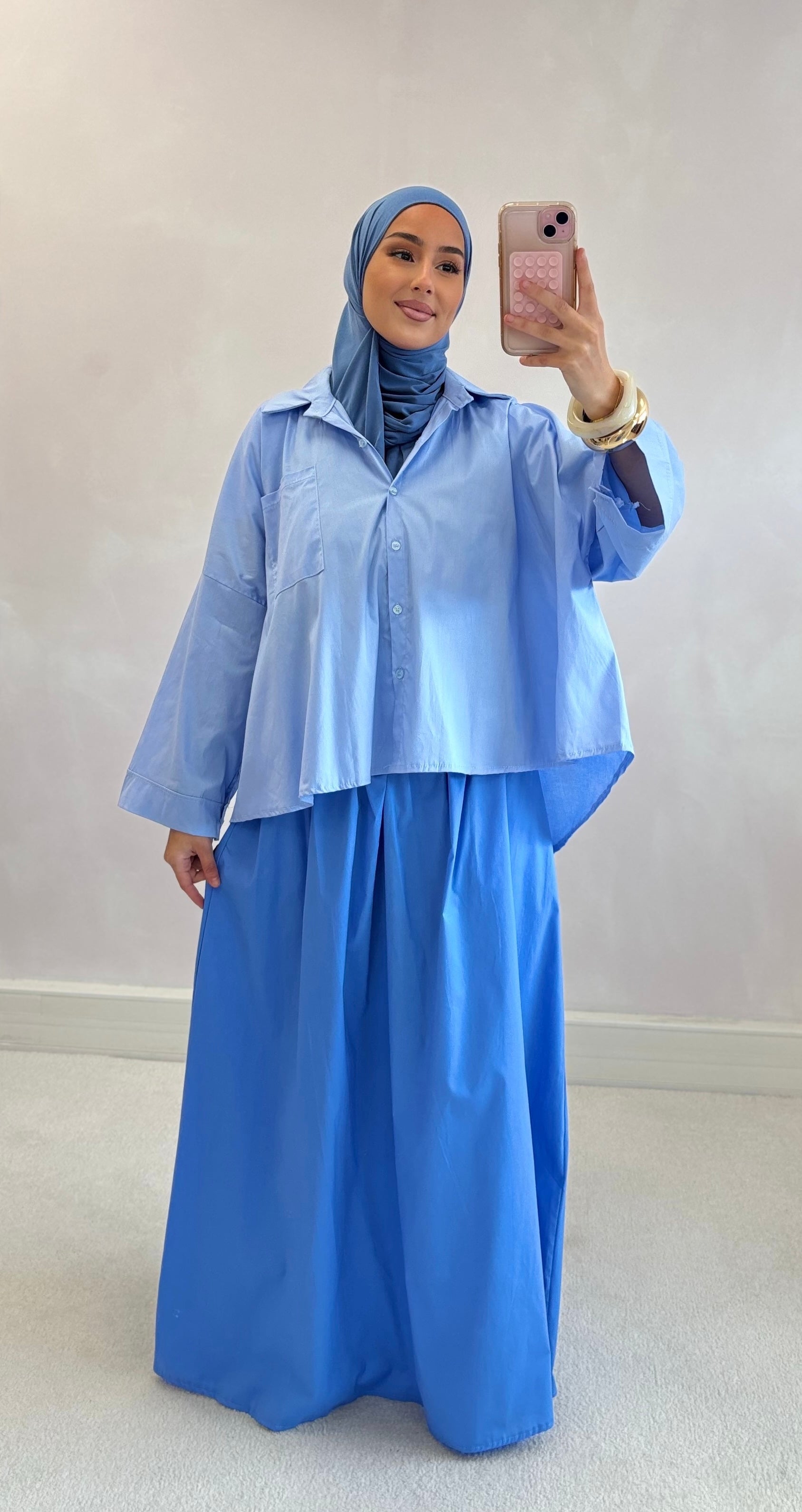 Chemise LEYA - baby blue