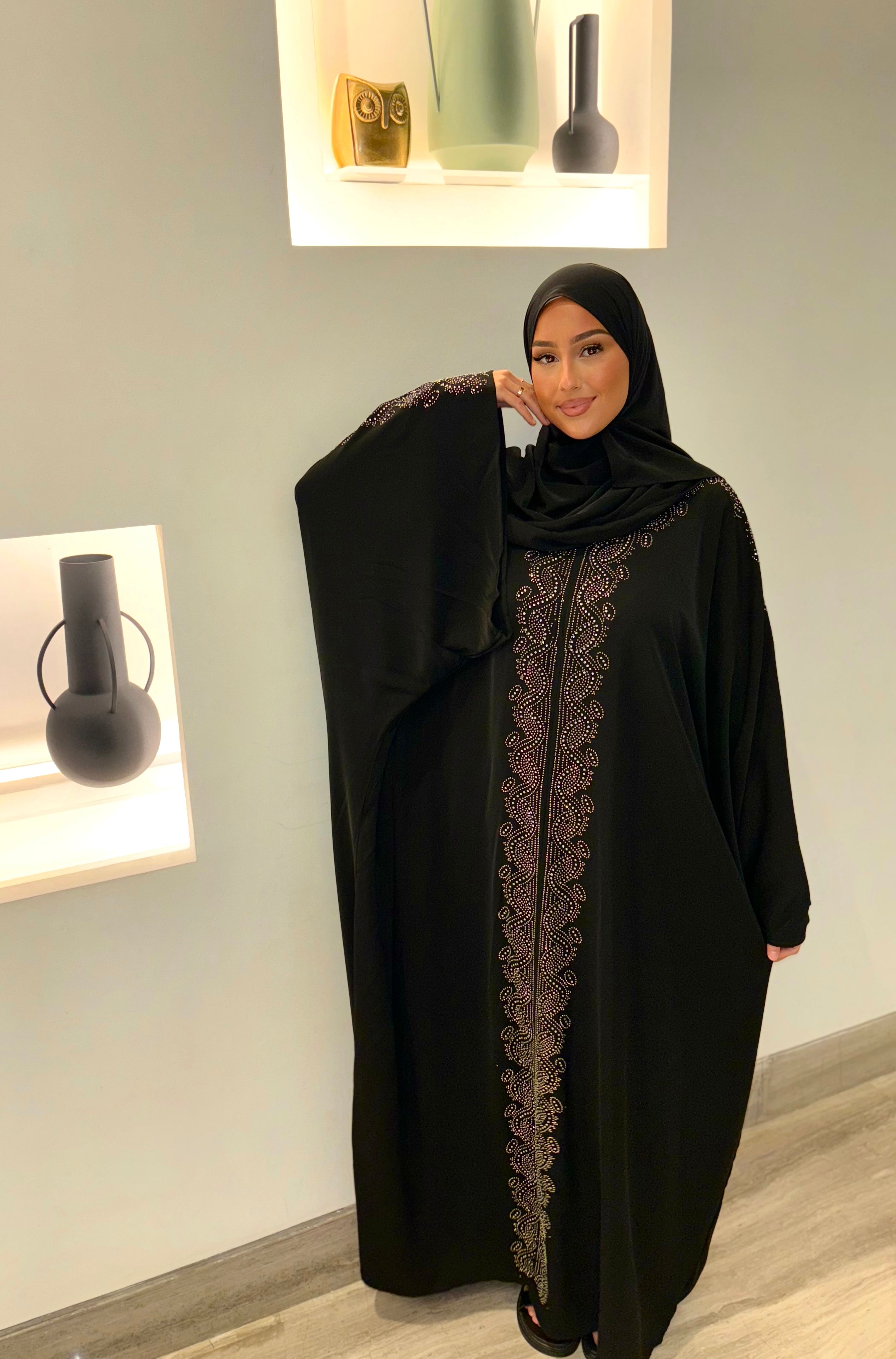 Abaya de Dubai Jasmine + voile