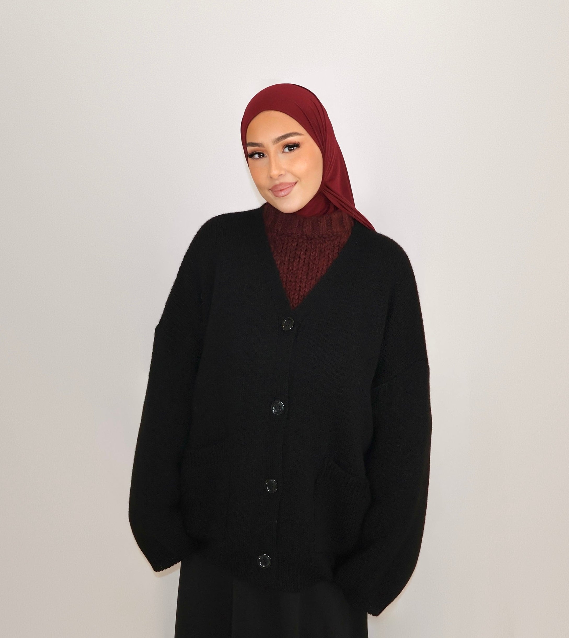 Cardigan COCON - black