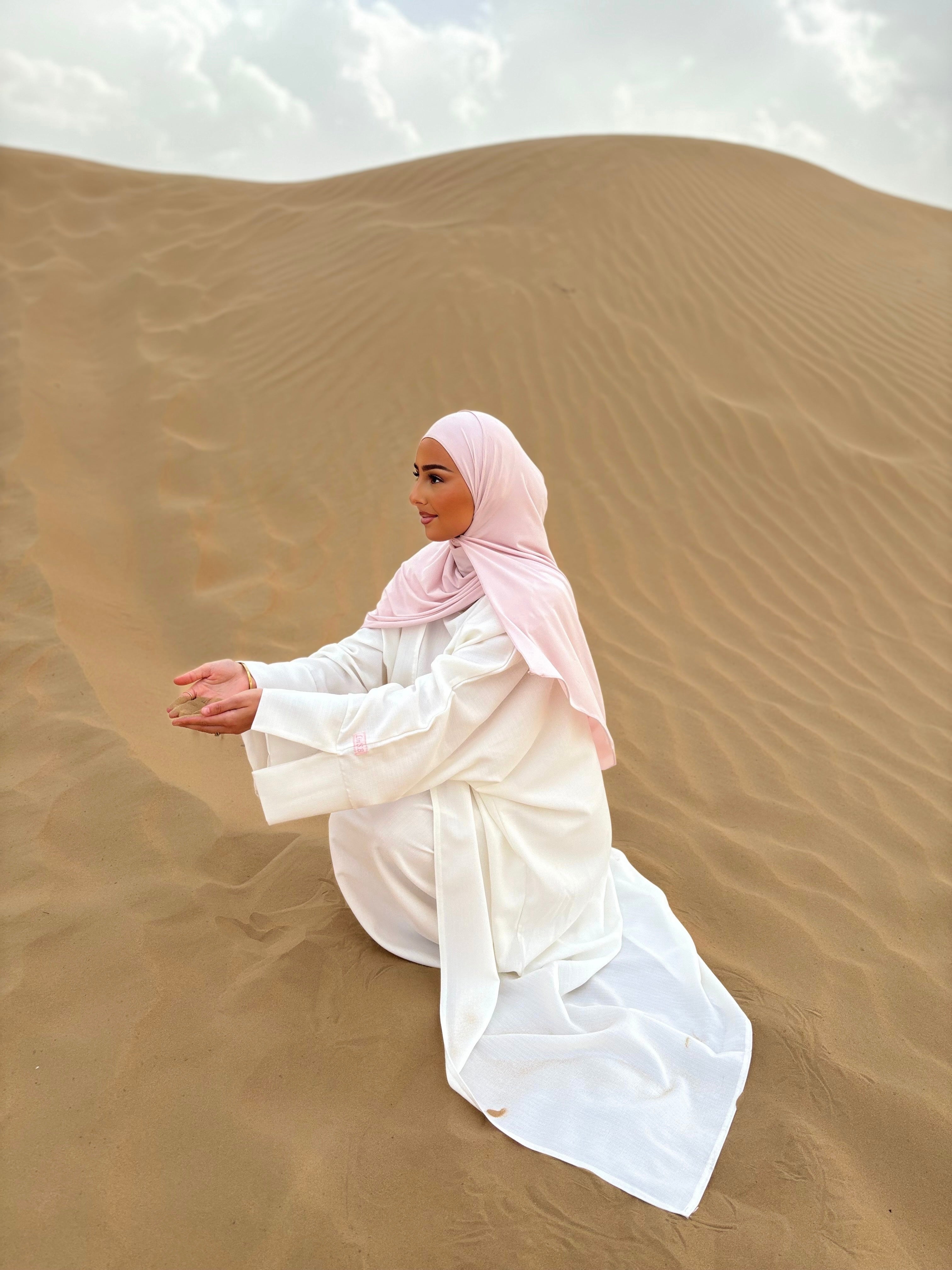 Set lin sous abaya + kimono LIN’S B