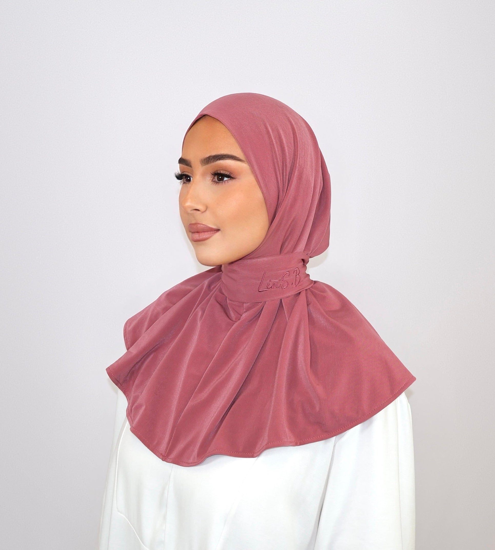 Cagoule Lin’S.B - VELOURS PINK n2