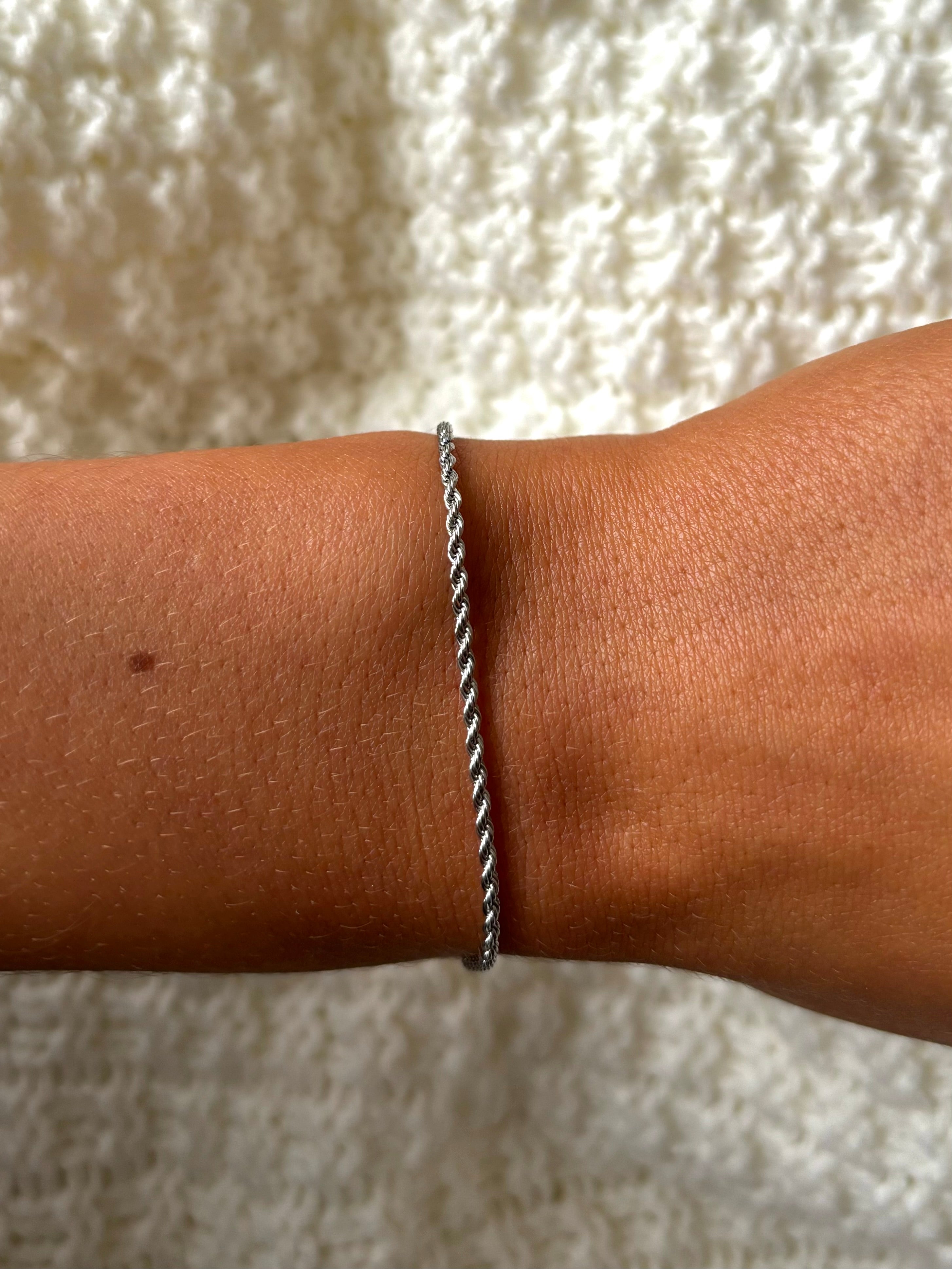 Bracelet argent - HESTIA