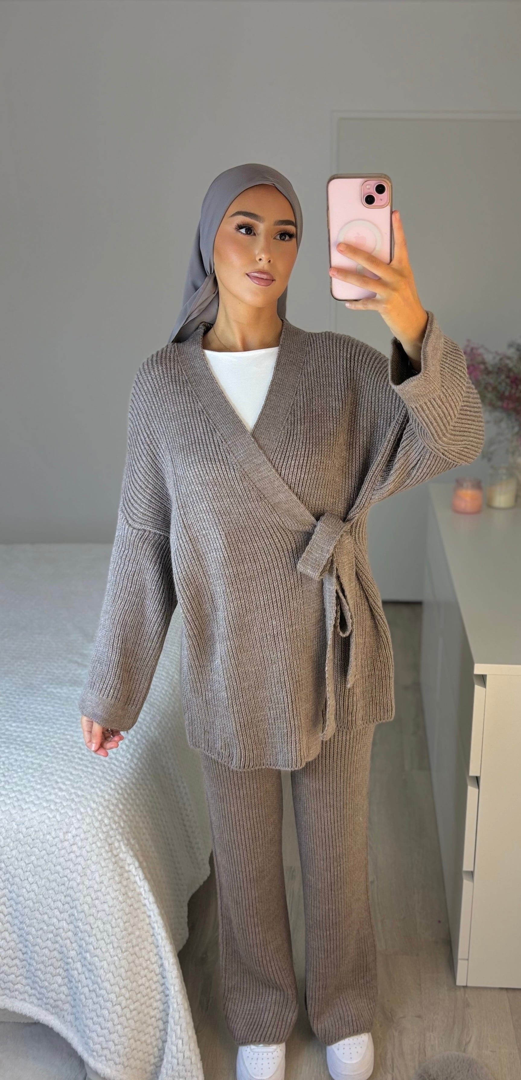 Ensemble NYSSA maille - taupe
