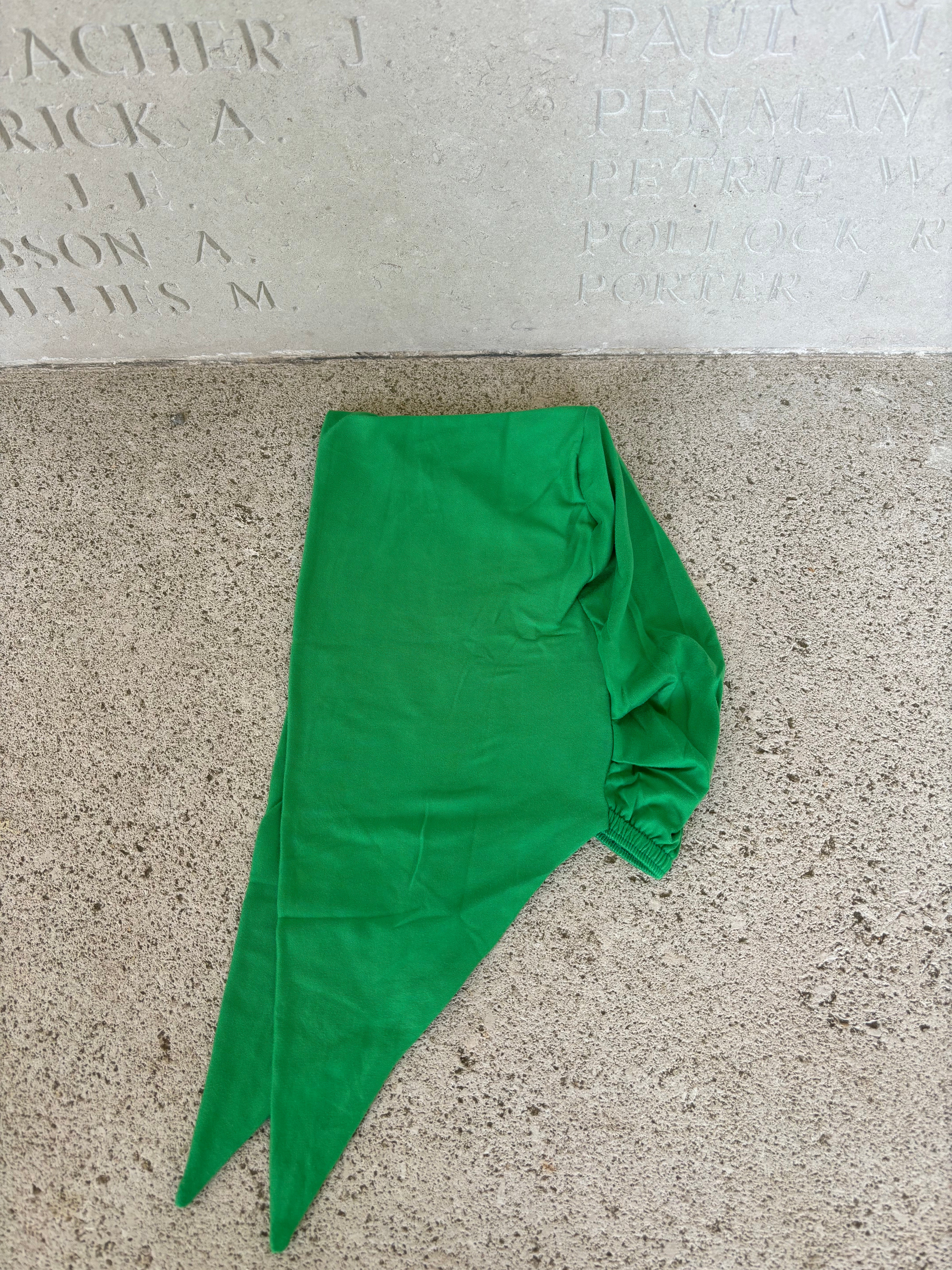 Bonnet à nouer vert pomme