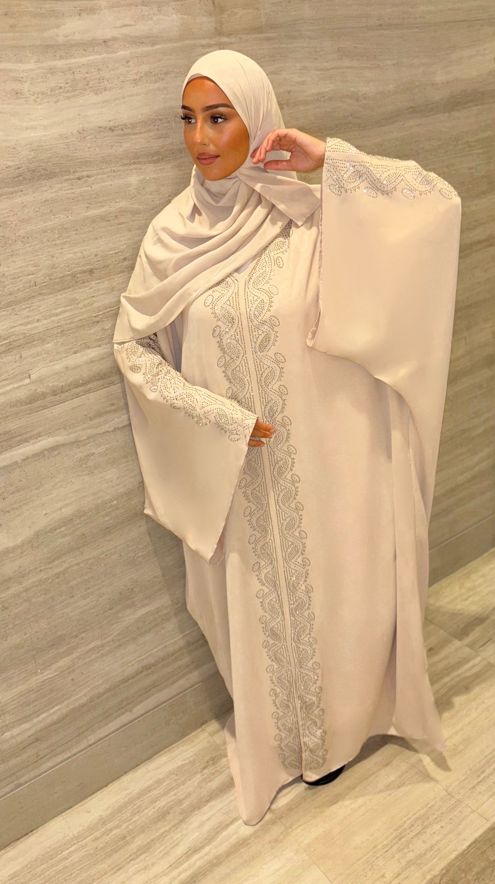 Abaya de Dubai Jasmine + voile