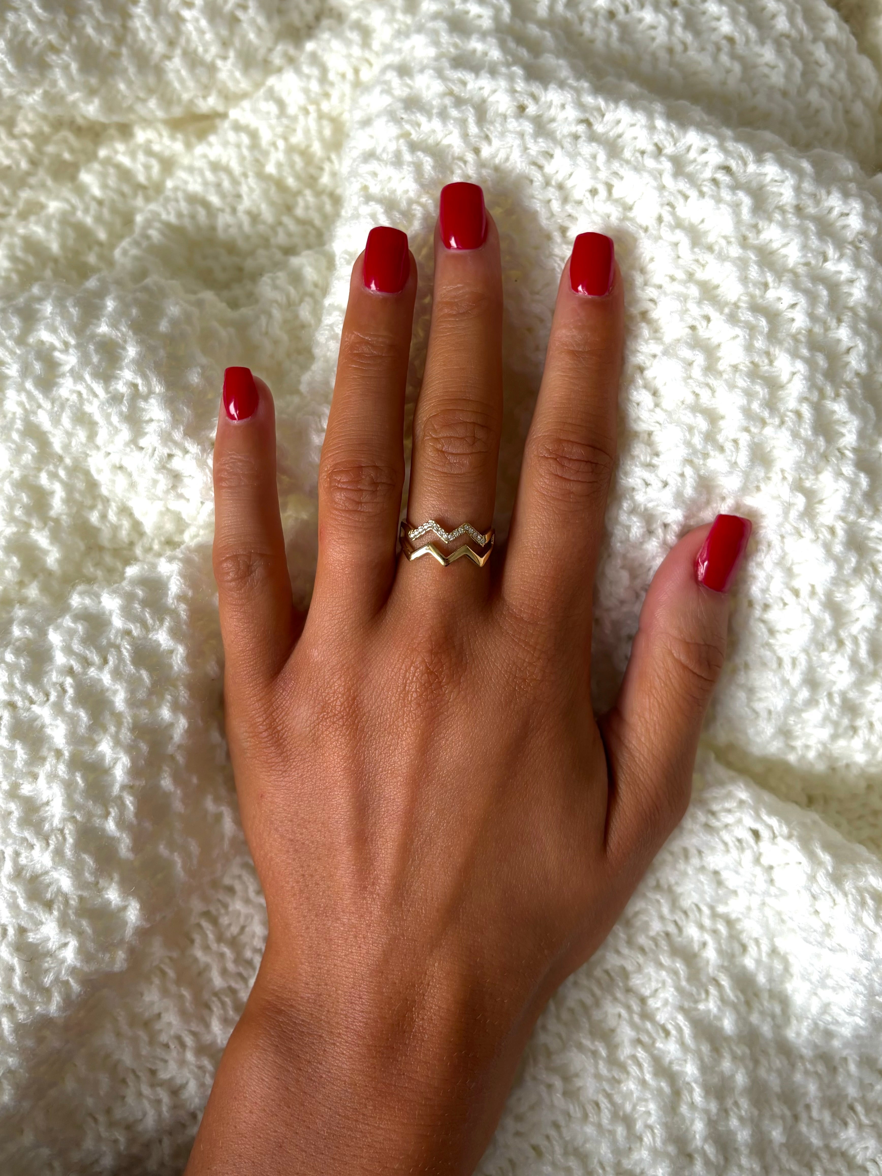 Bague or - SOLINE