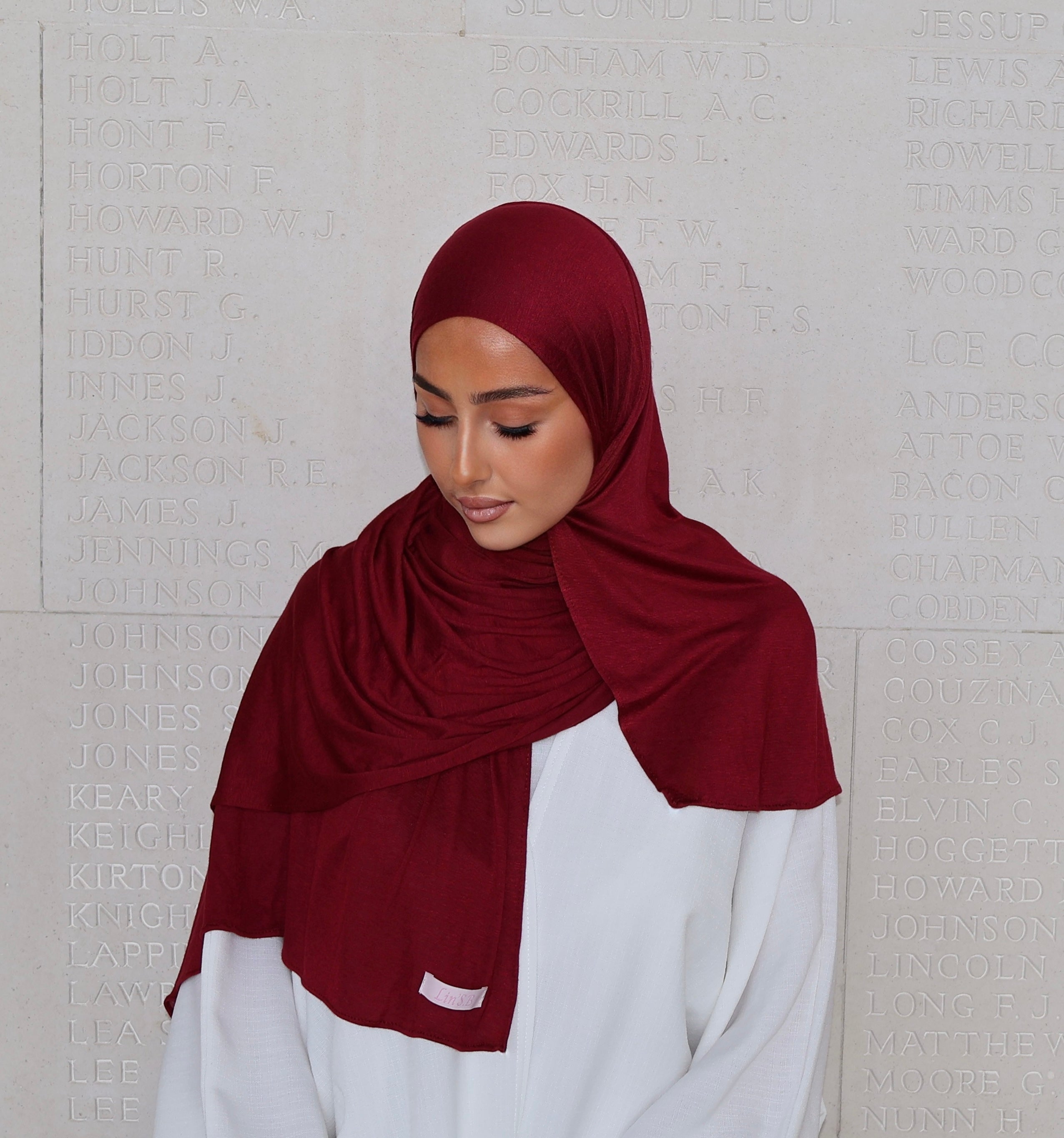 Jersey Bamboo Lin’S.B - bordeaux