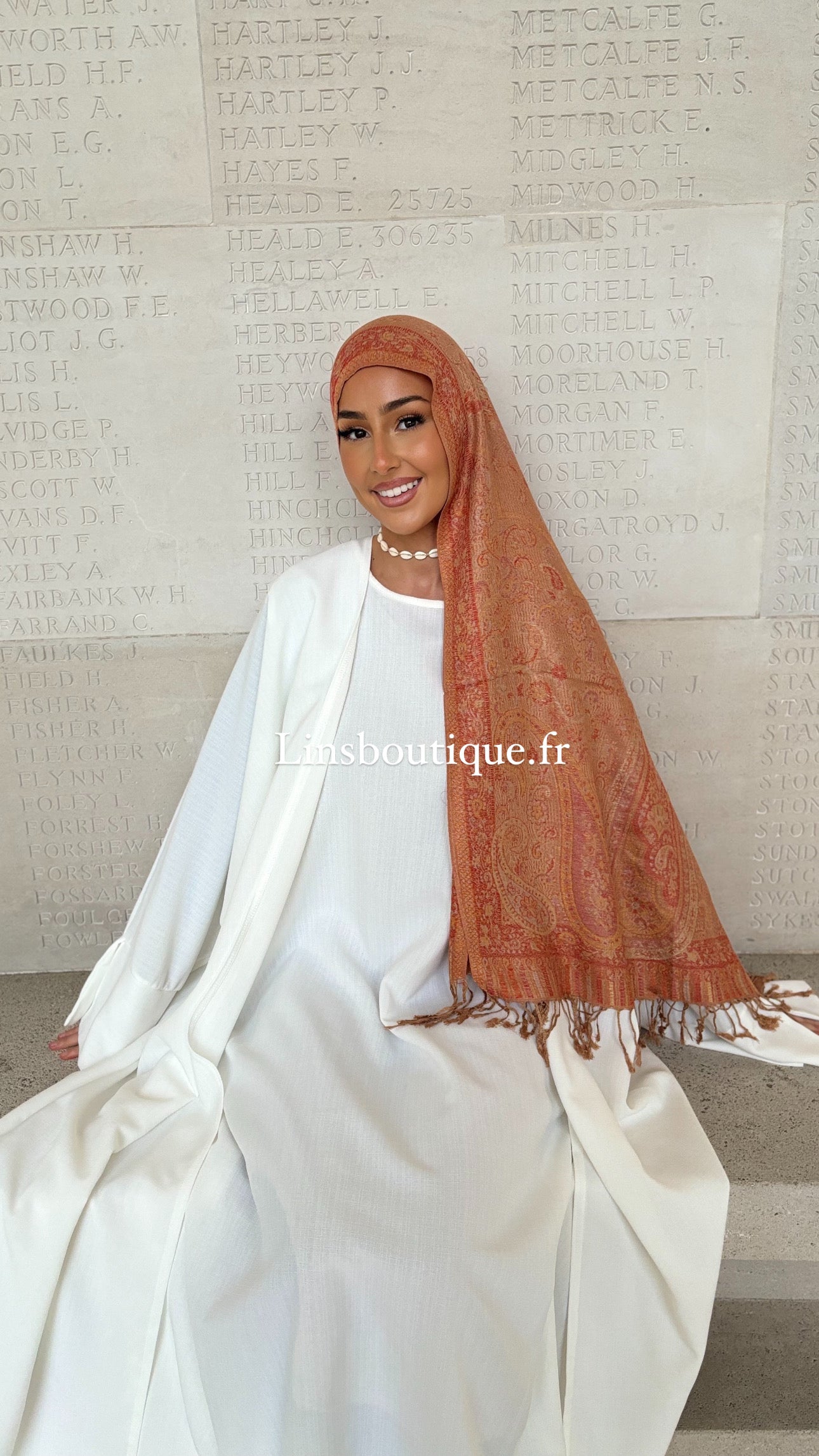 Pashmina - Peach