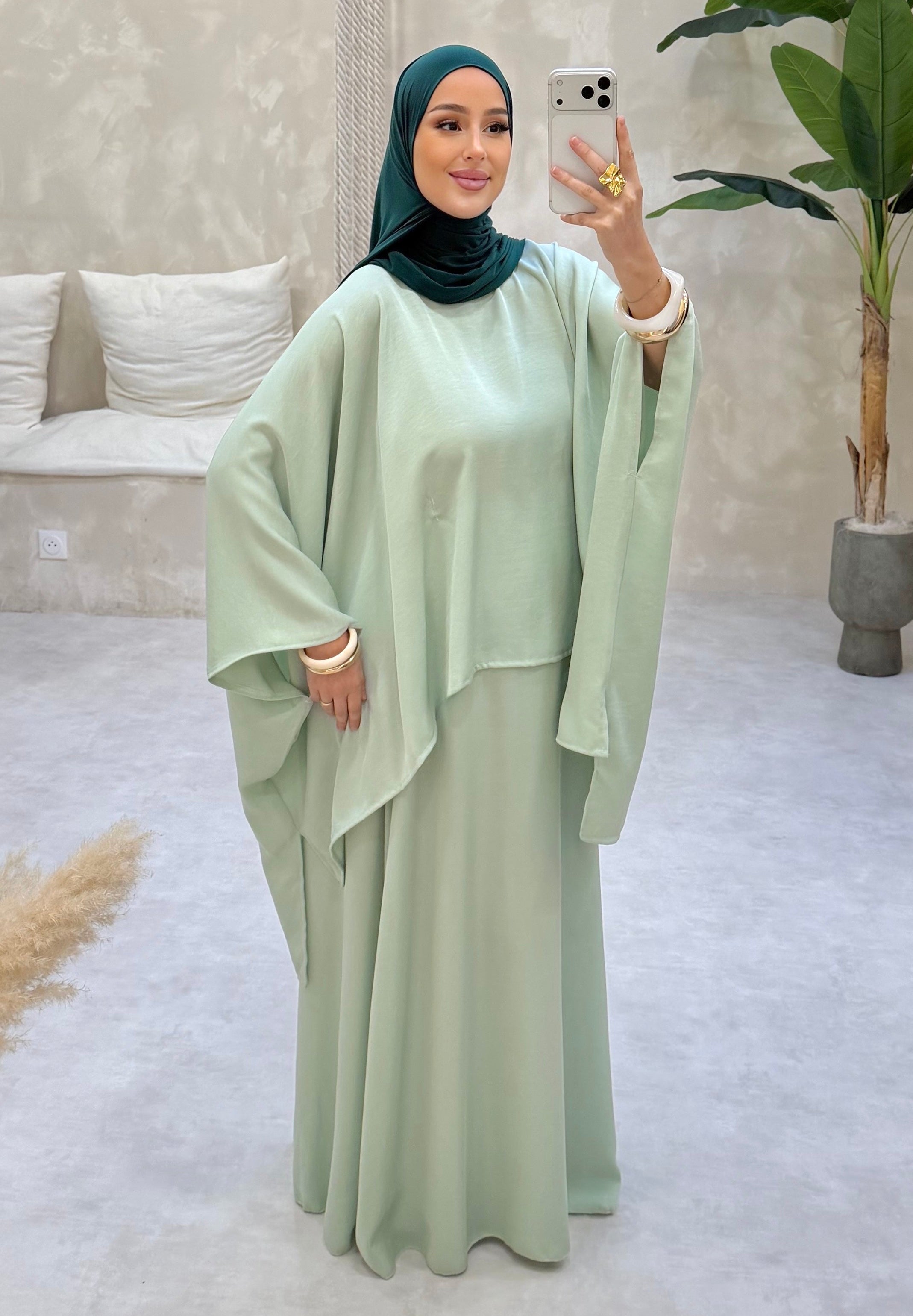 Ensemble - menthe pastel