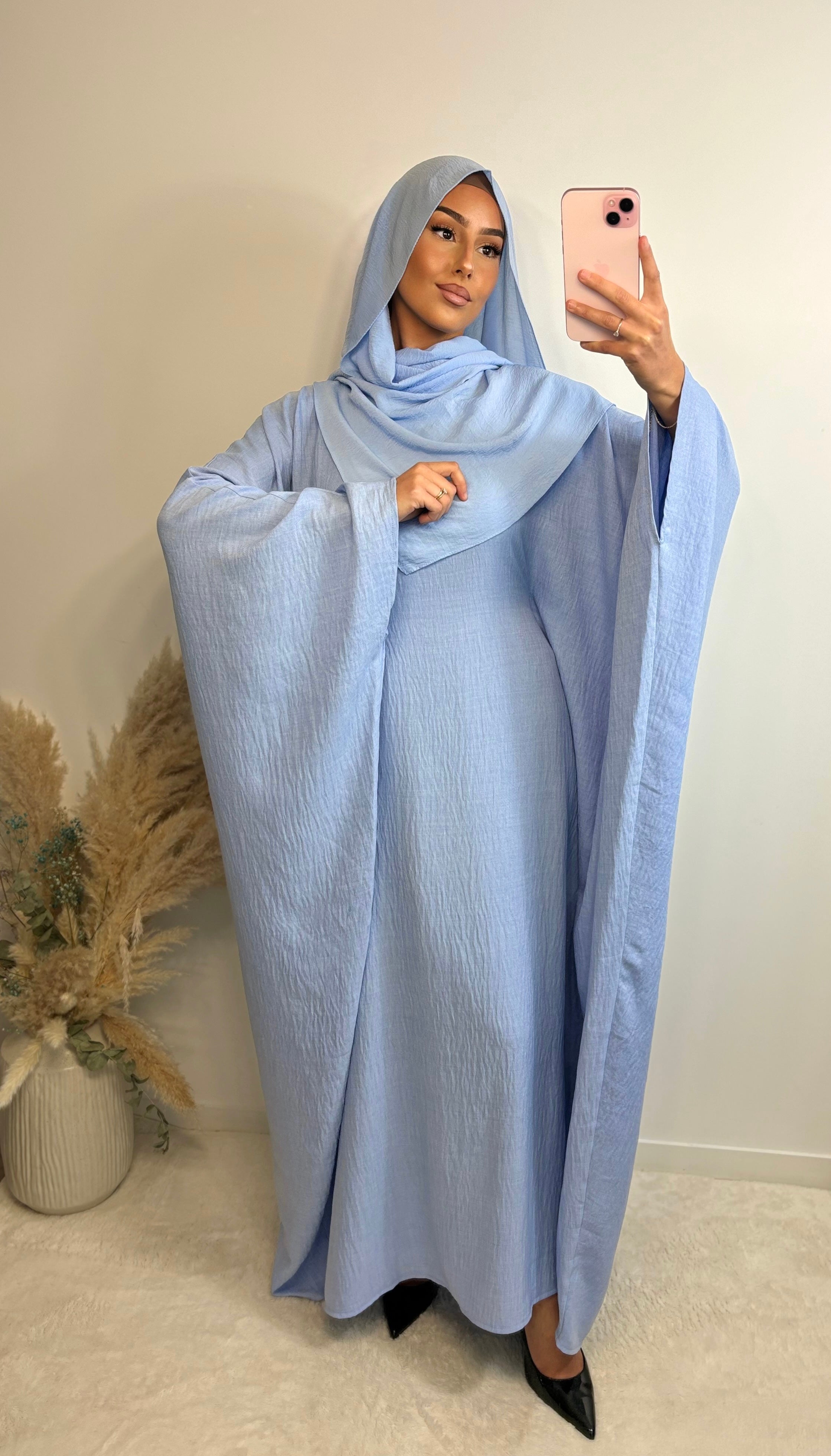 Robe saoudienne lin - blue