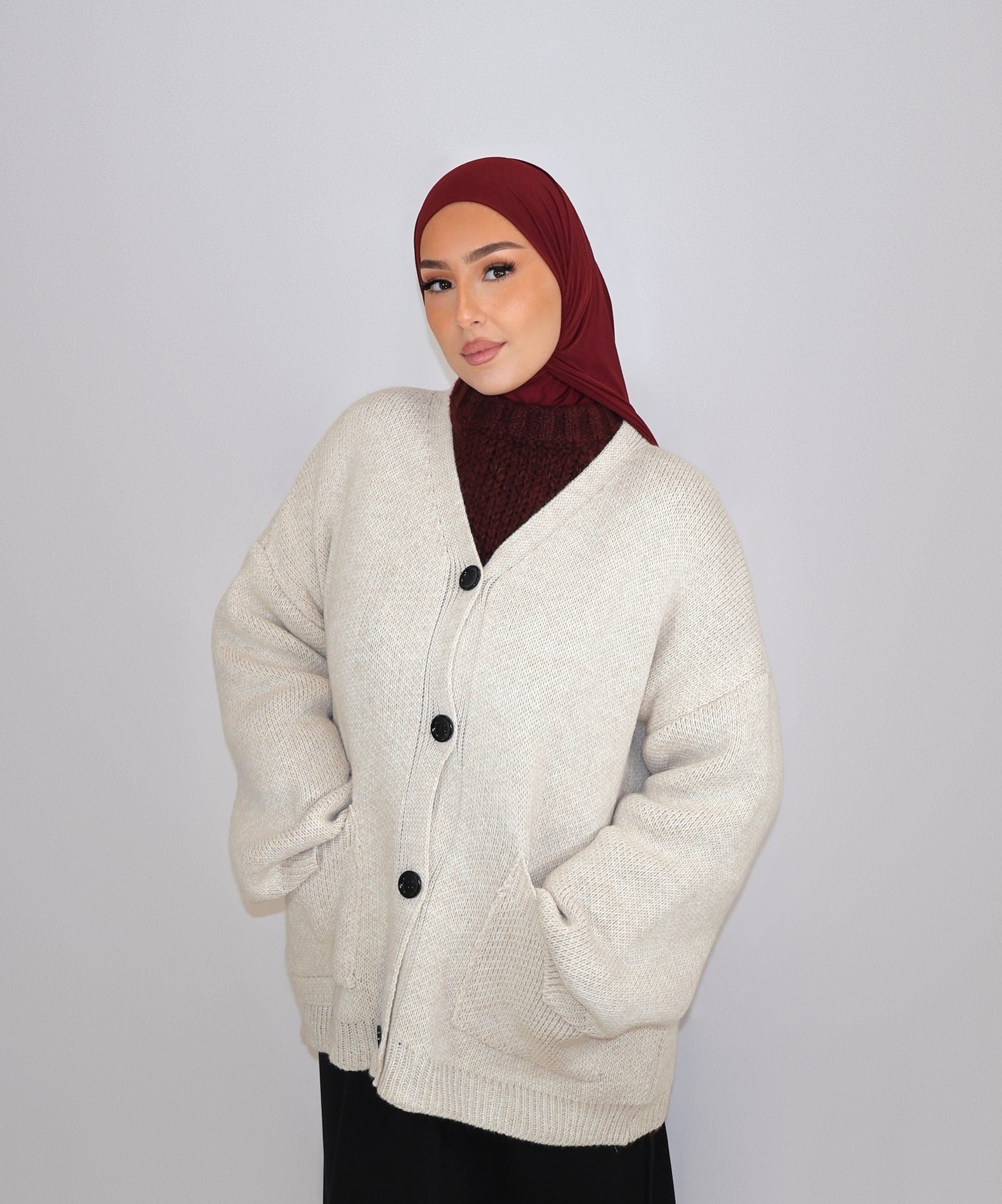 Cardigan COCON - cream