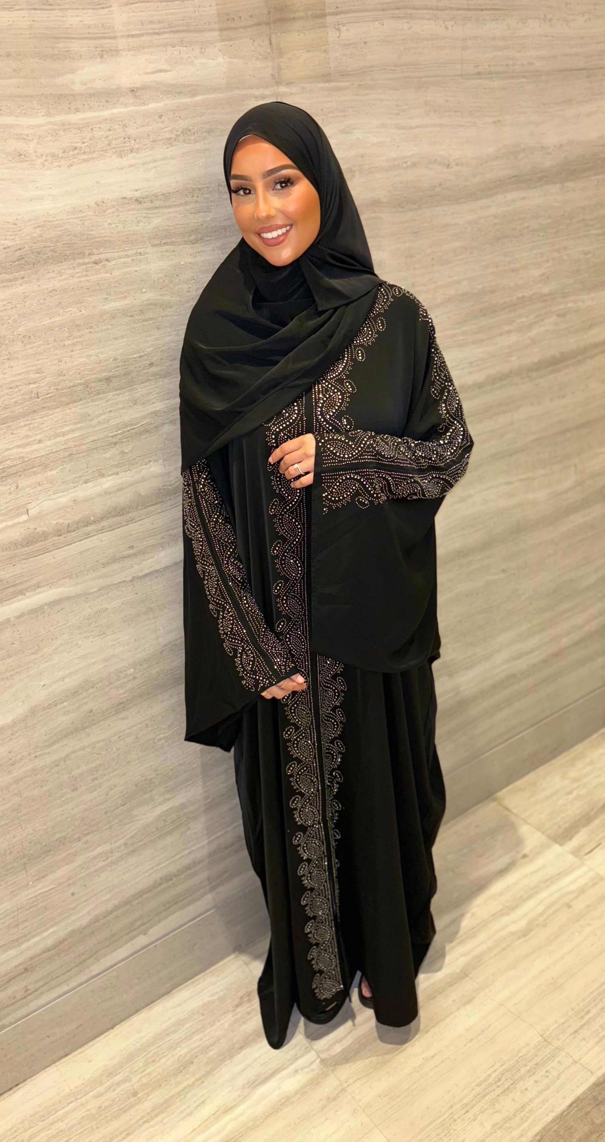 Abaya de Dubai Jasmine + voile
