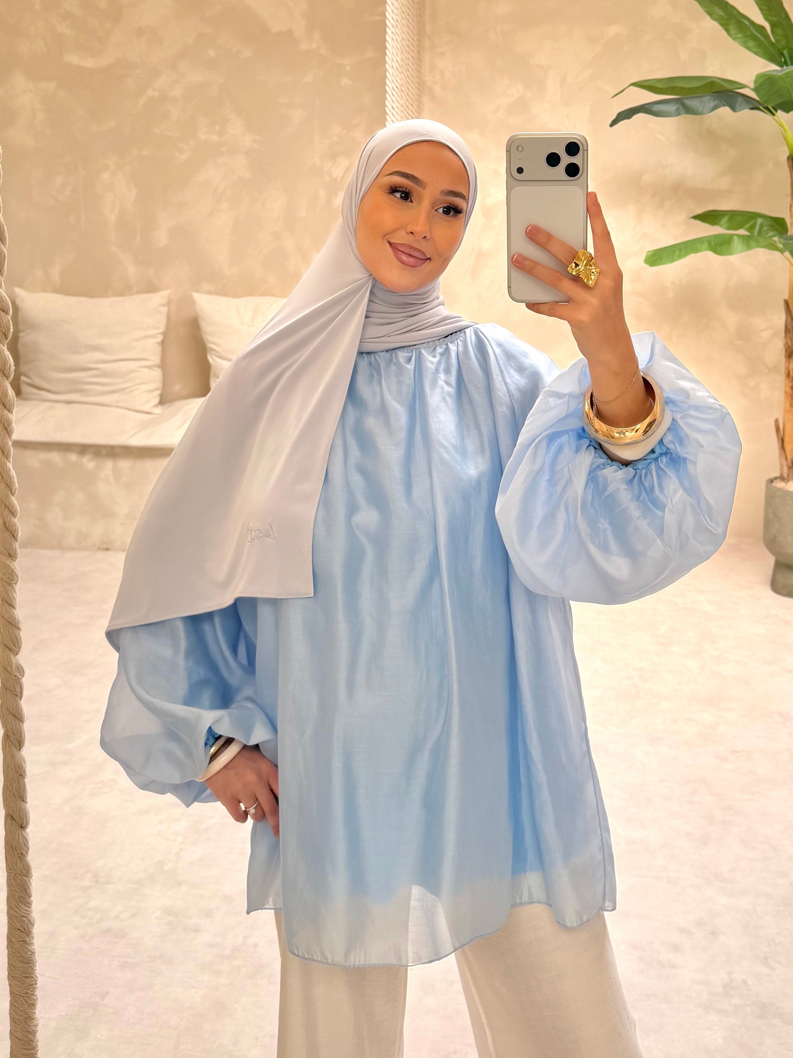 Chemisier MEYA - baby blue