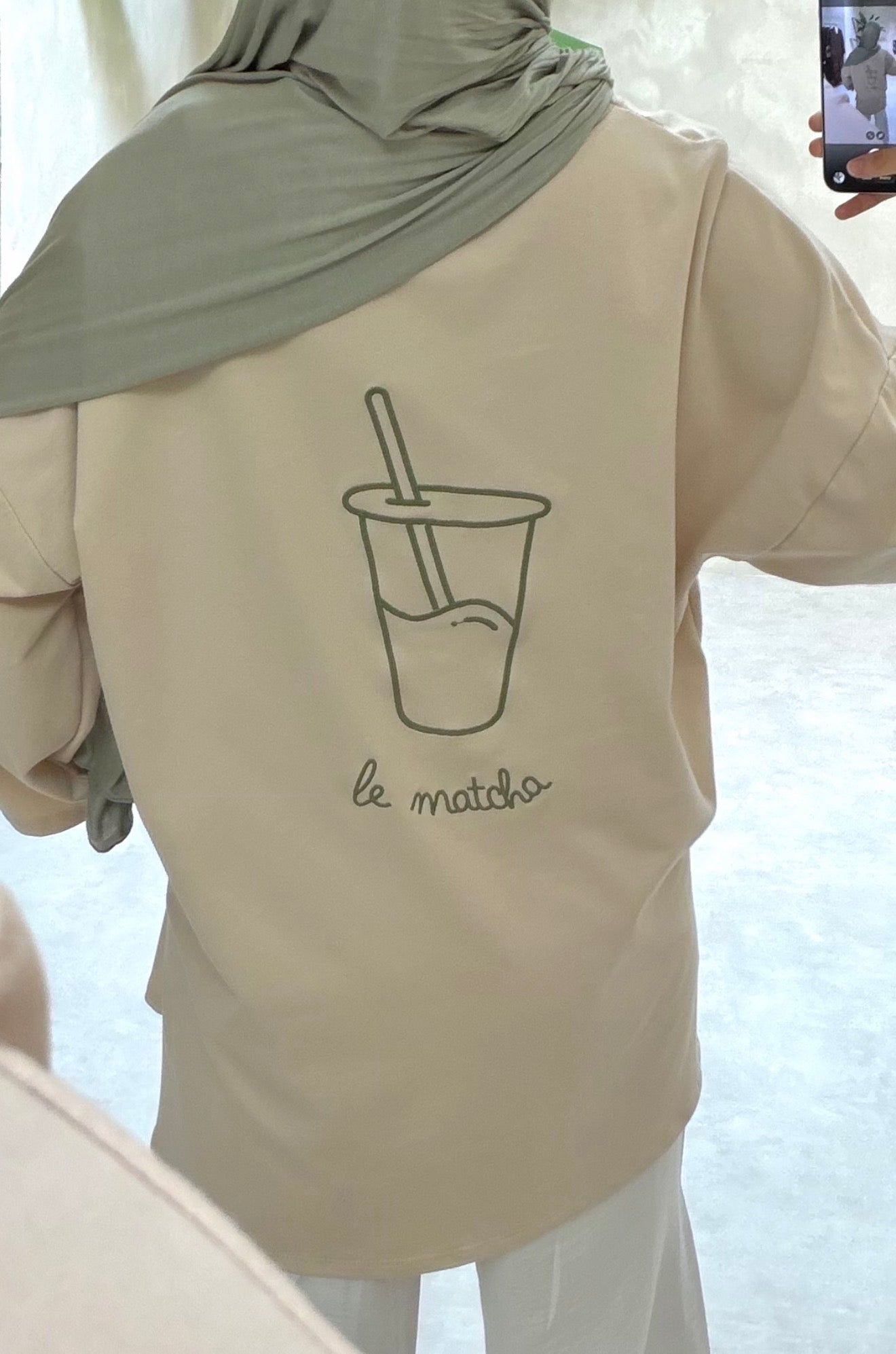 Tee shirt MATCHA - beige