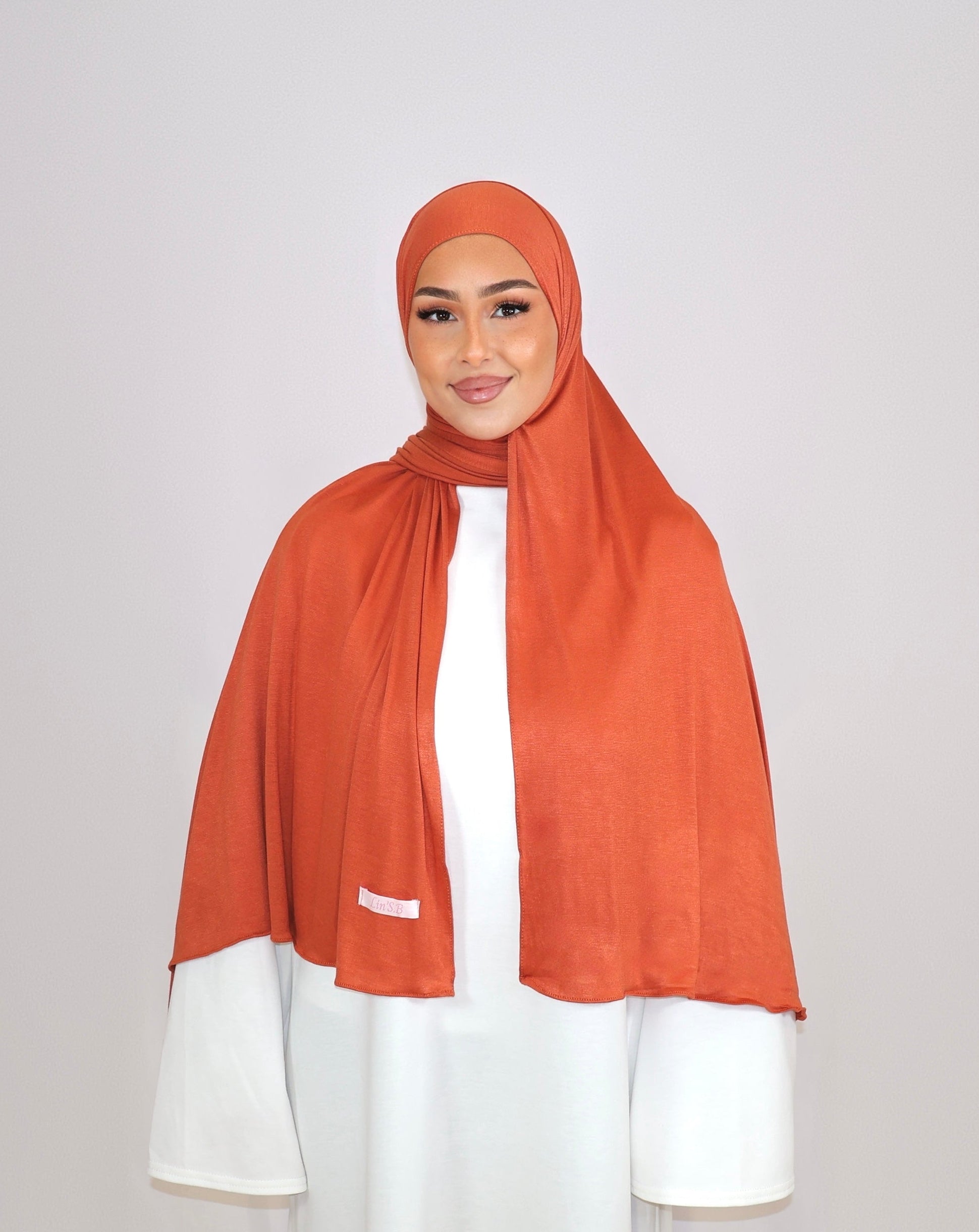 Jersey Bamboo Lin’S.B - dark peach n32