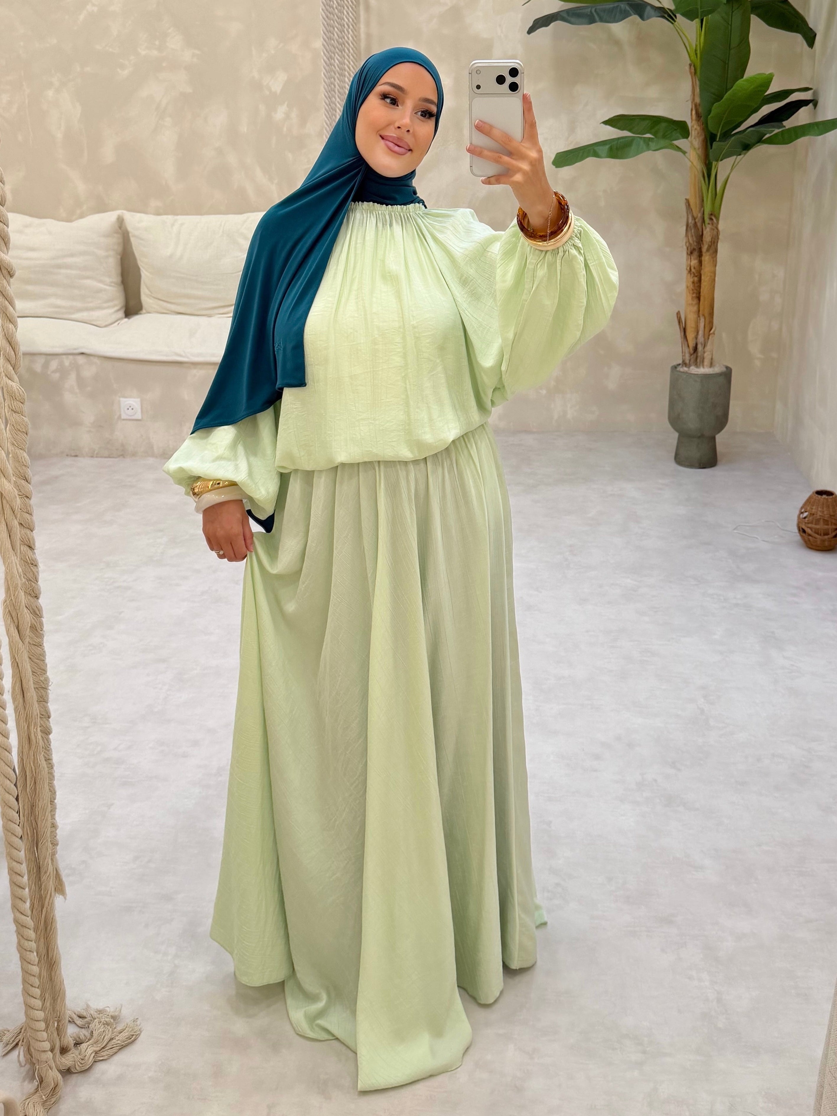 Ensemble ALMA - vert pastel
