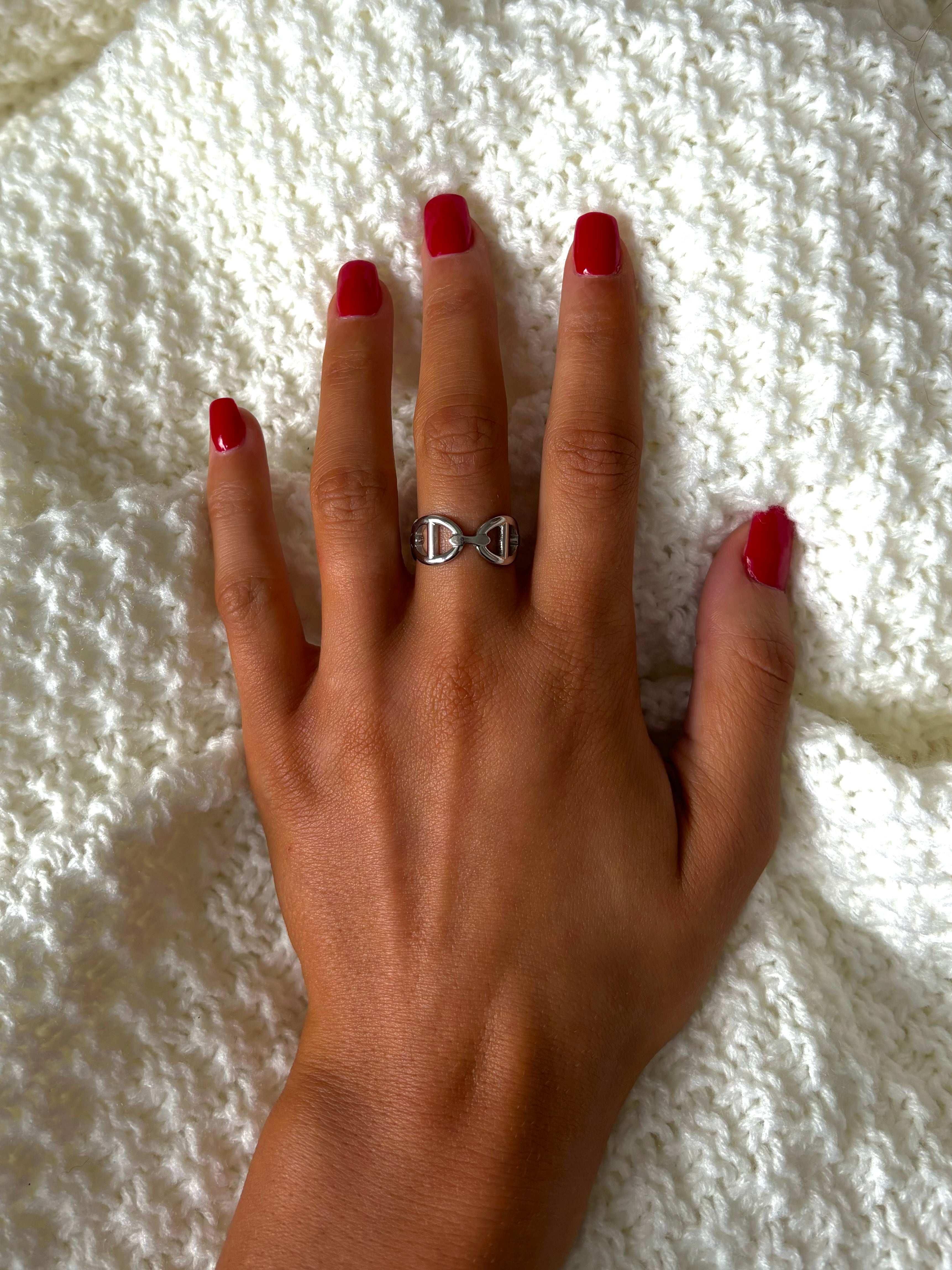 Bague argent - MIA