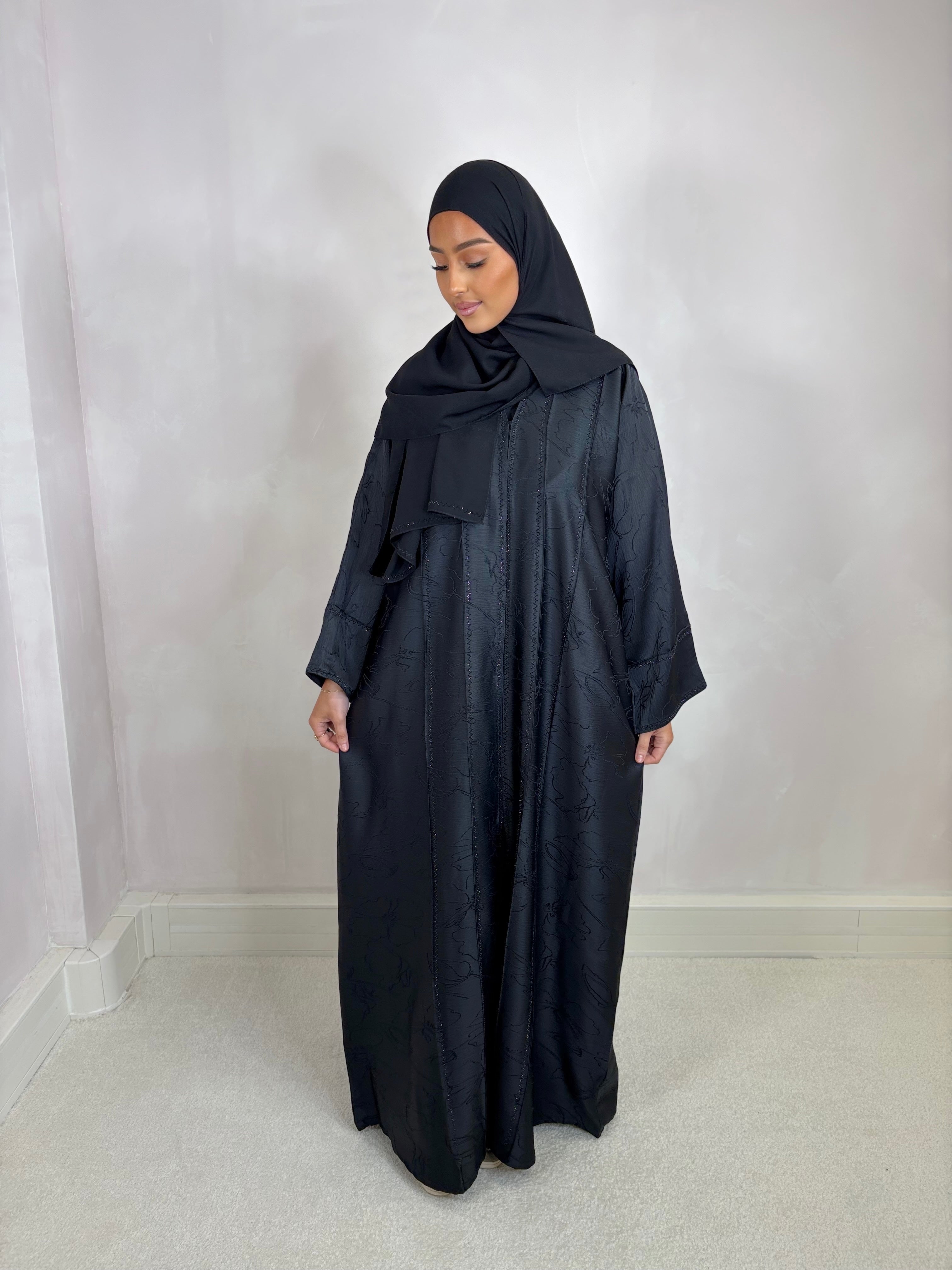 Abaya de Dubai (n79) - YARA BLACK