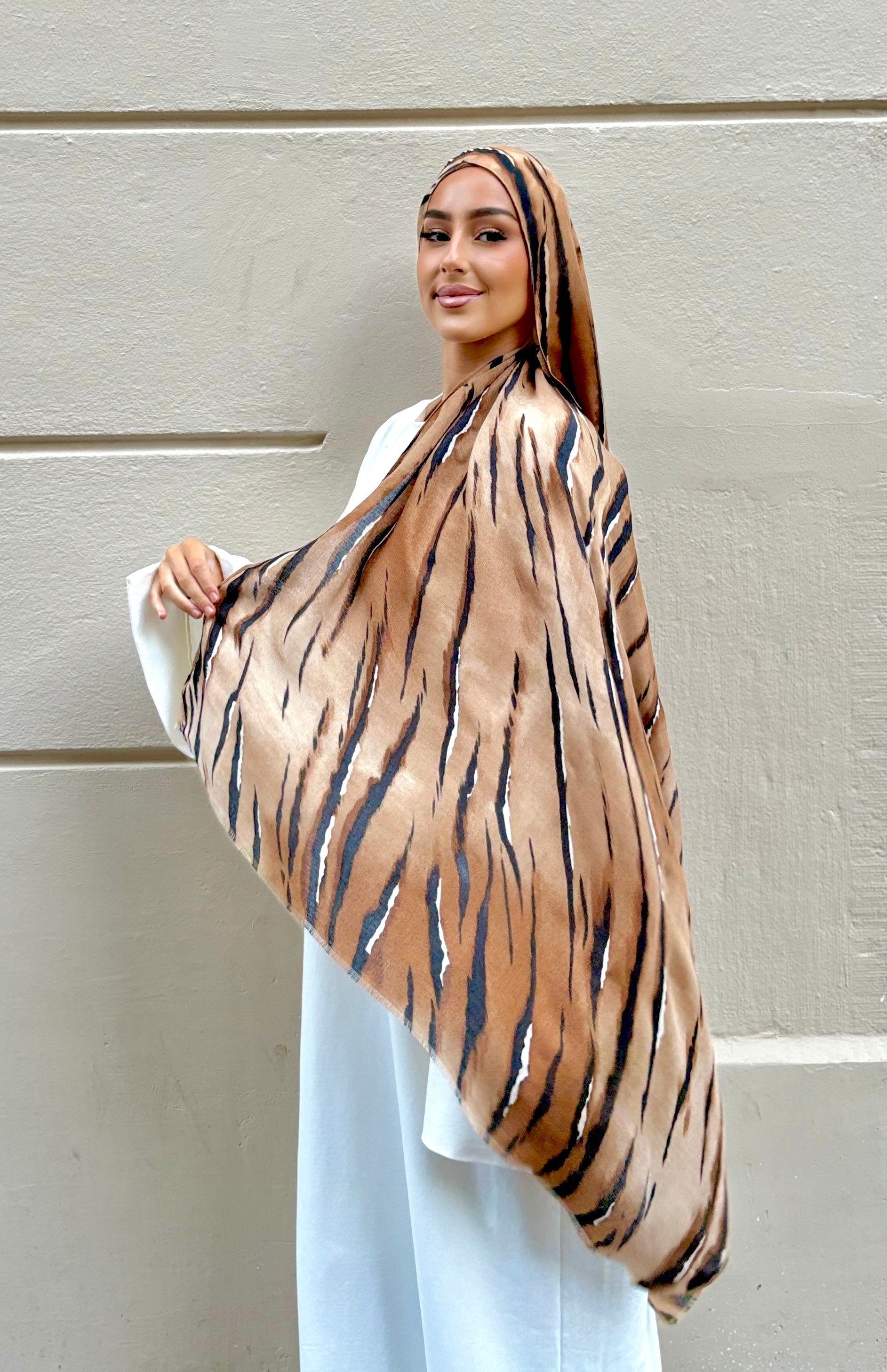 Voile Zébré foncé