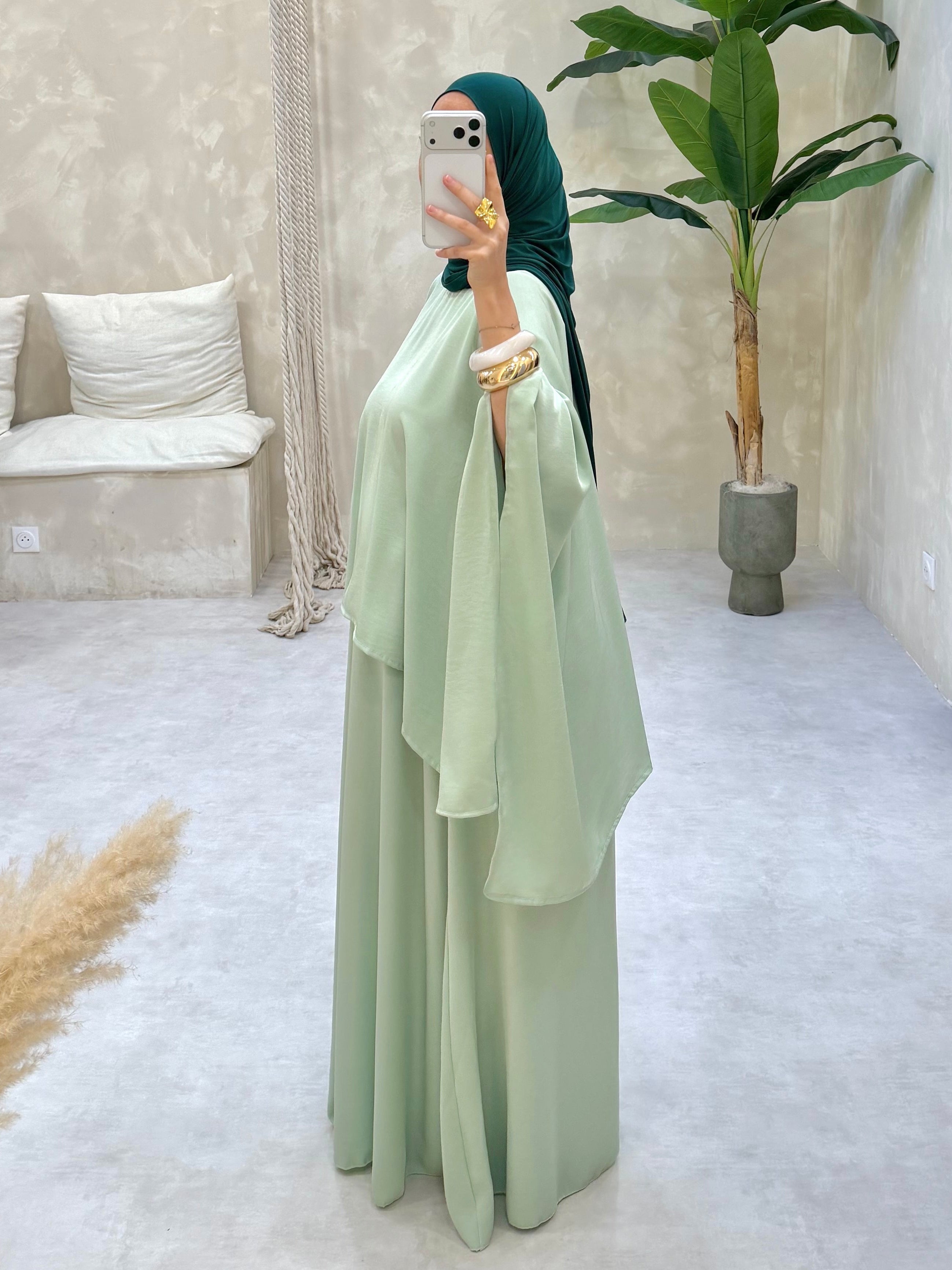 Ensemble - menthe pastel