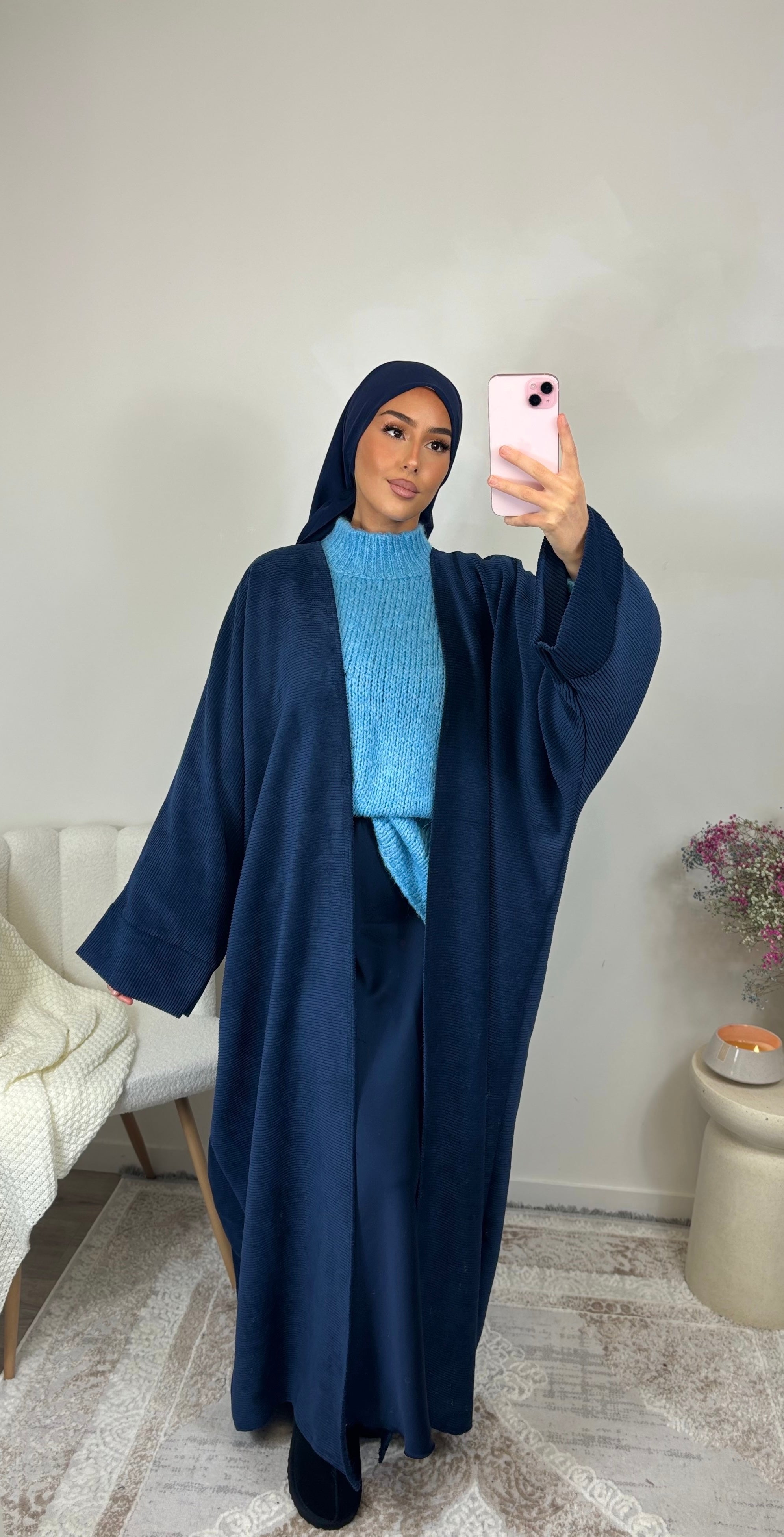 Kimono NYLA - bleu nuit