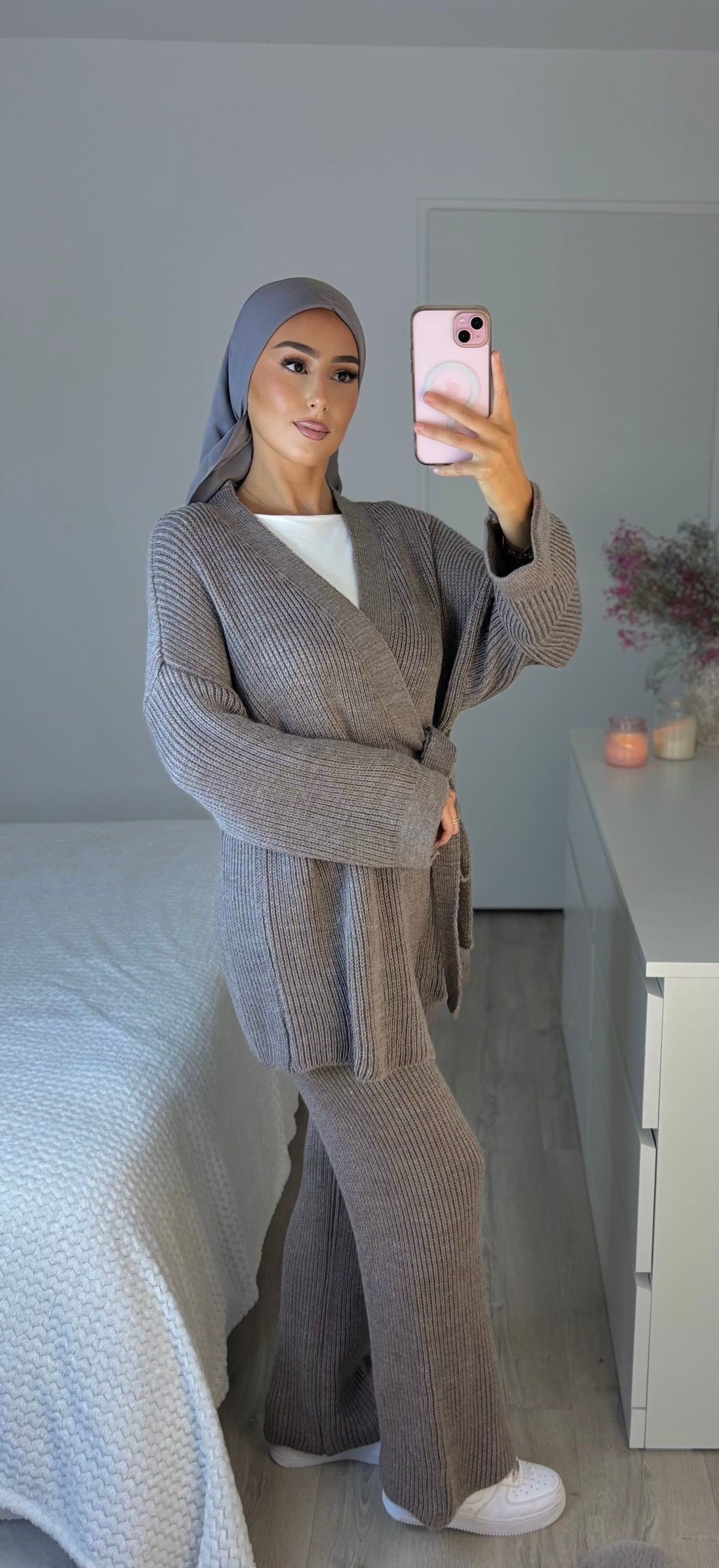 Ensemble NYSSA maille - taupe
