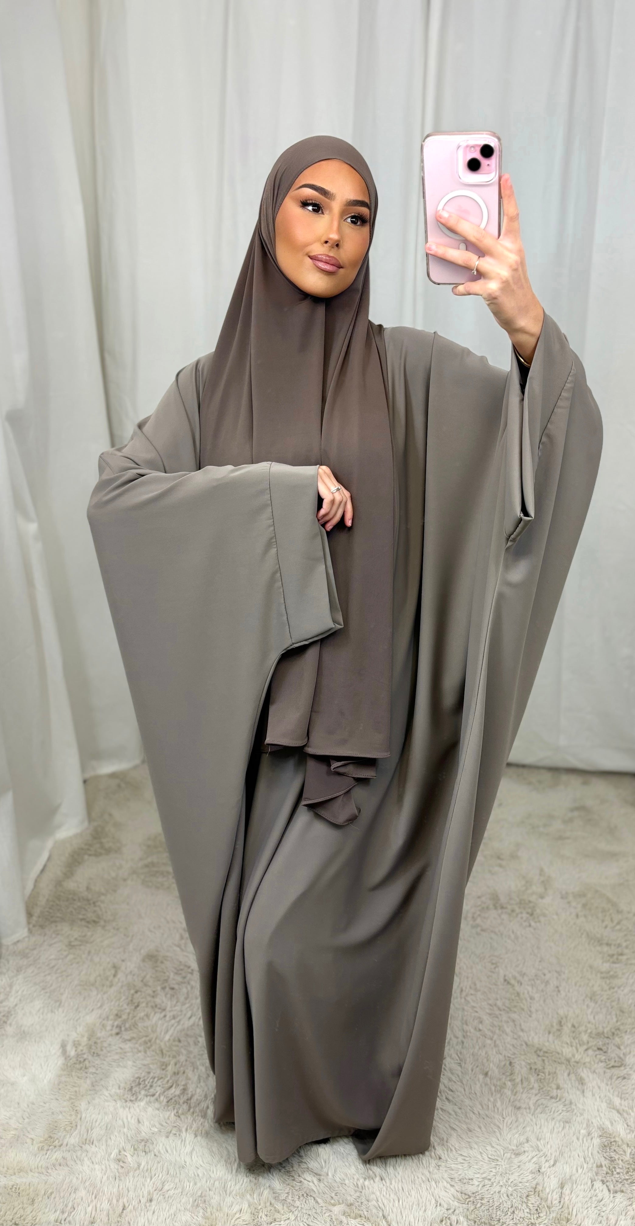 Abaya FARACHA - taupe