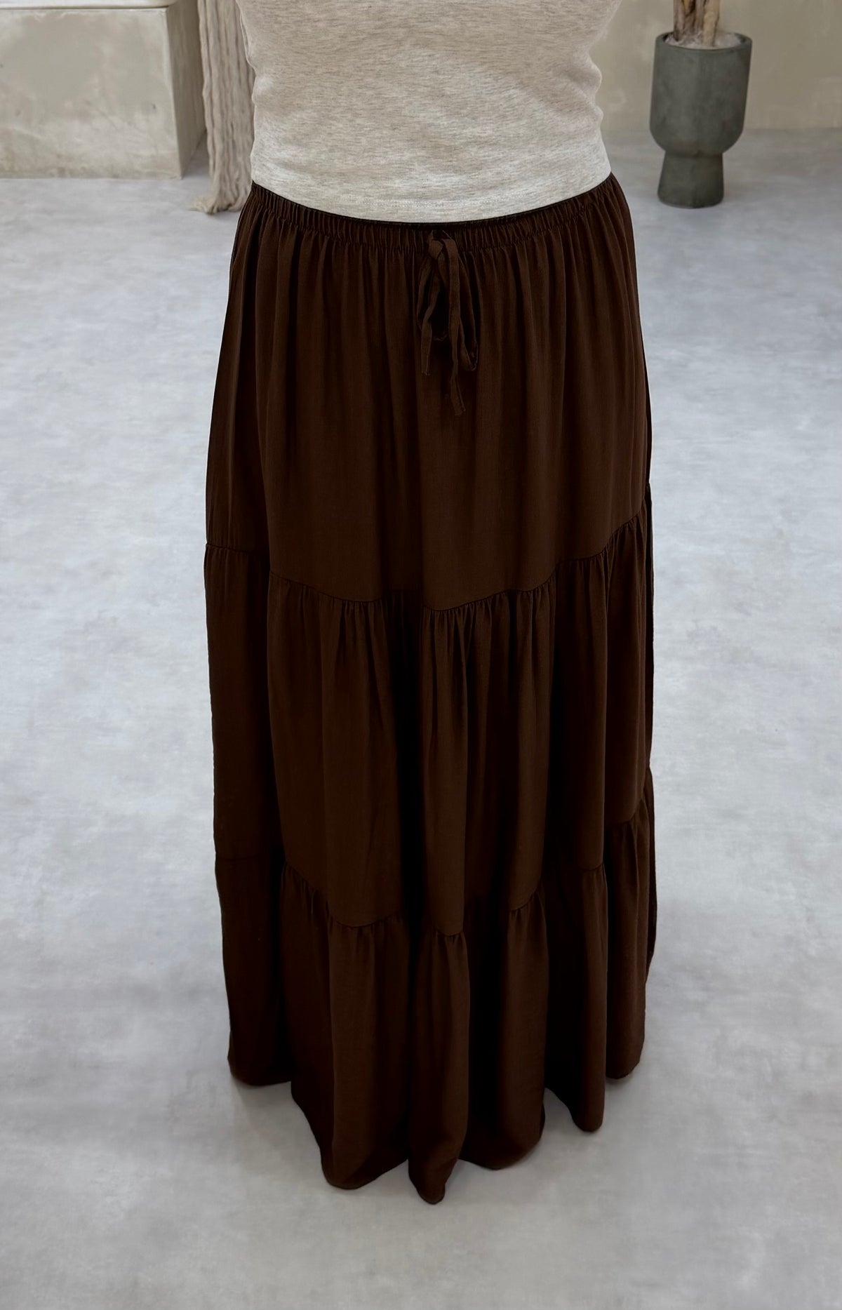 Jupe BOHÈME - Dark Brown