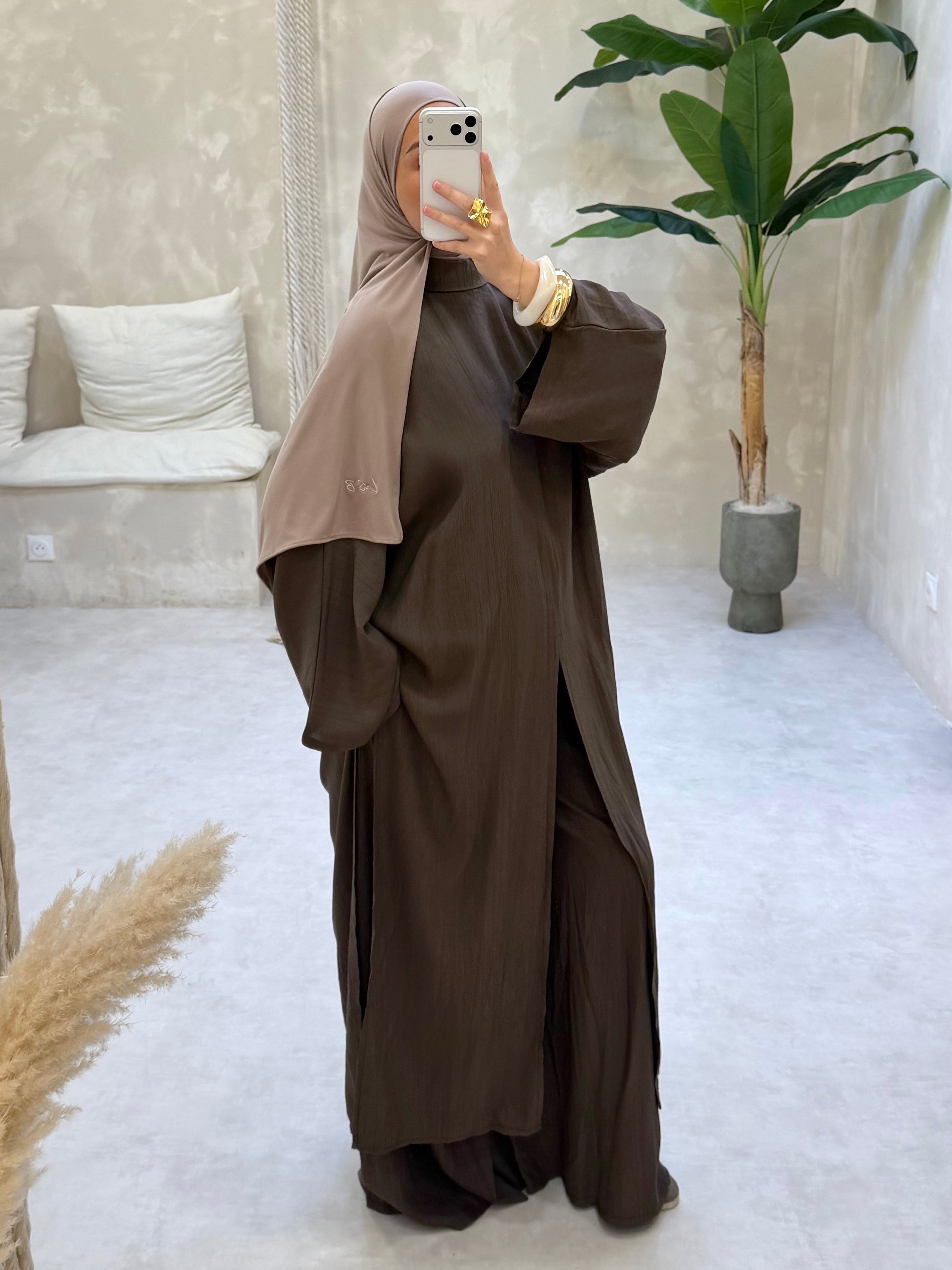 Ensemble - marron