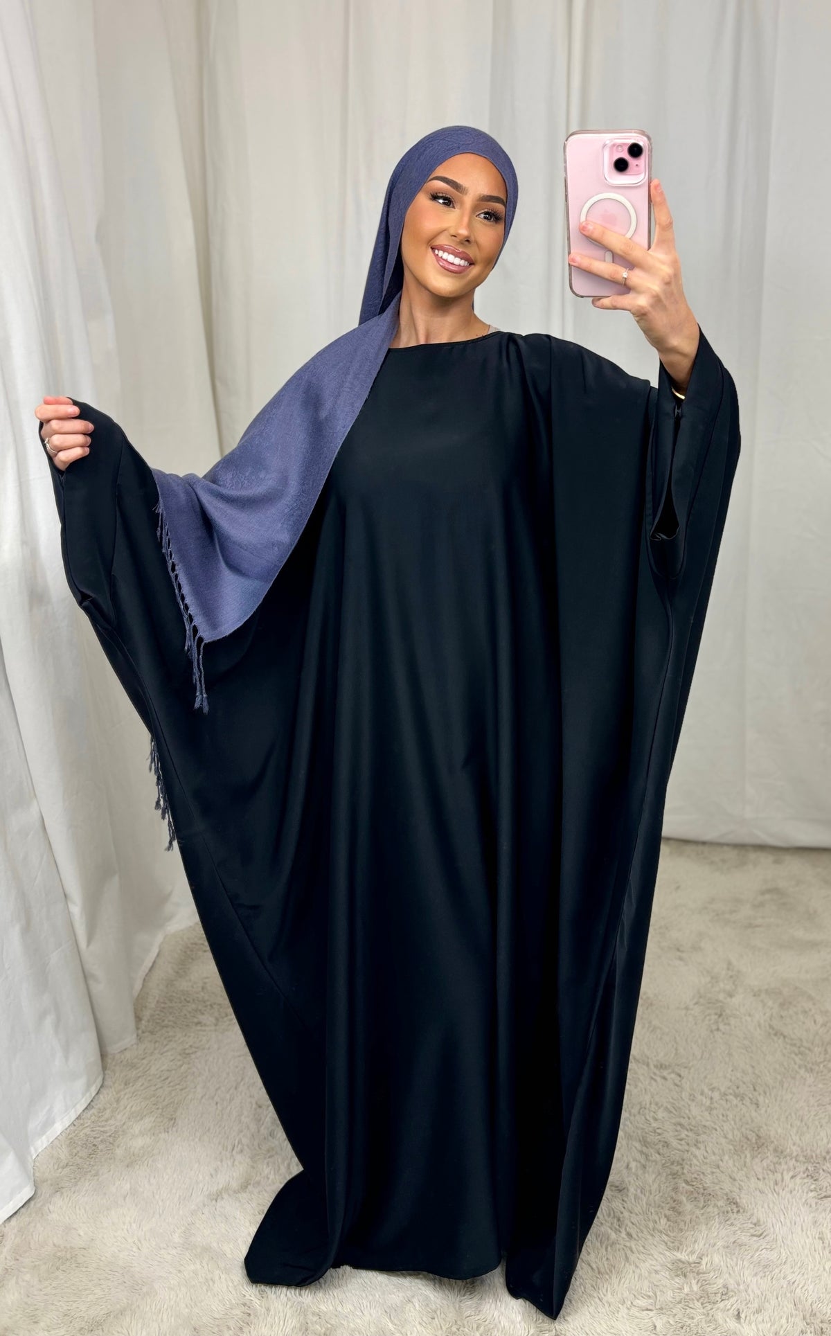 Abaya FARACHA - SCHWARZ