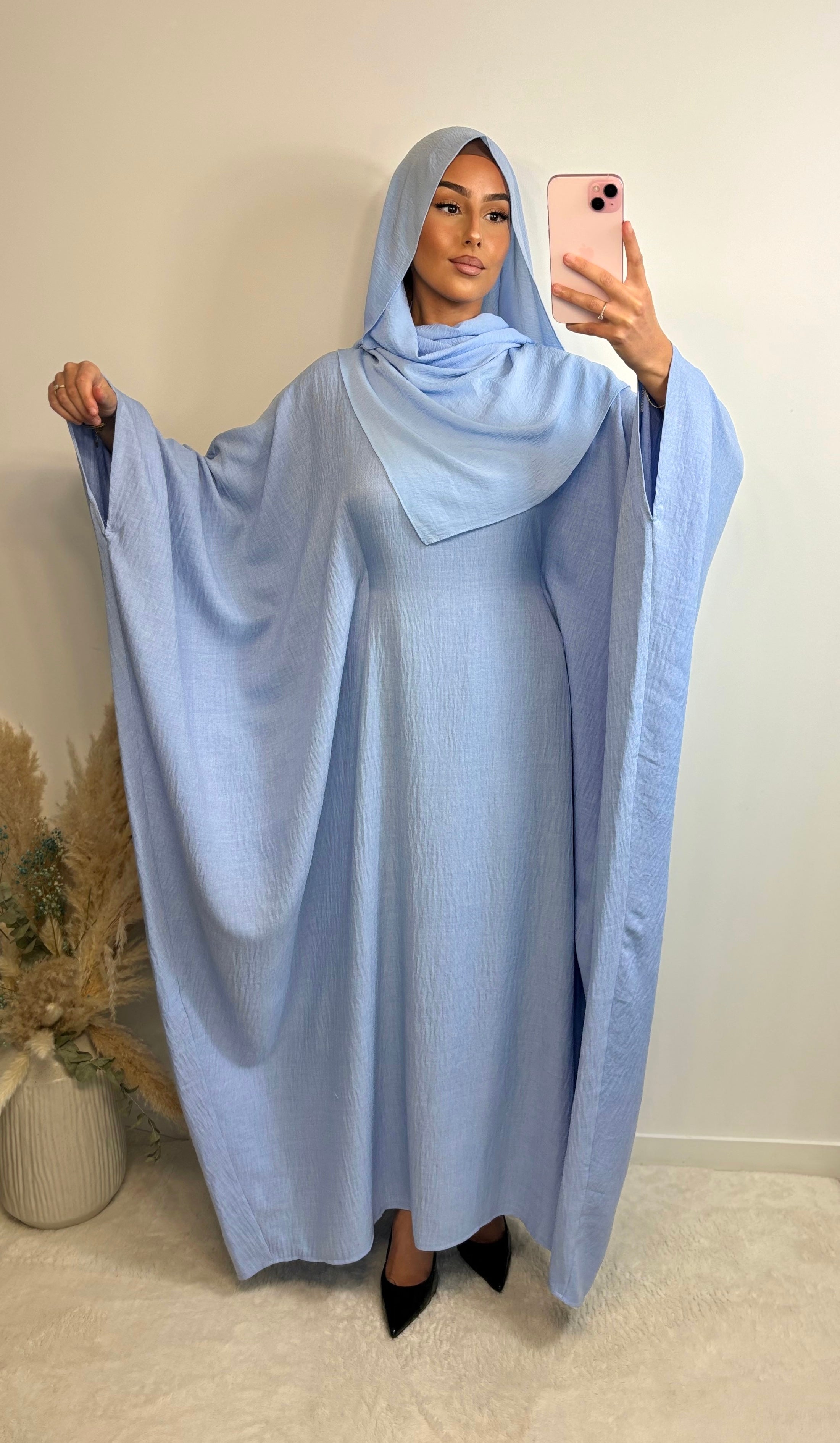 Robe saoudienne lin - blue