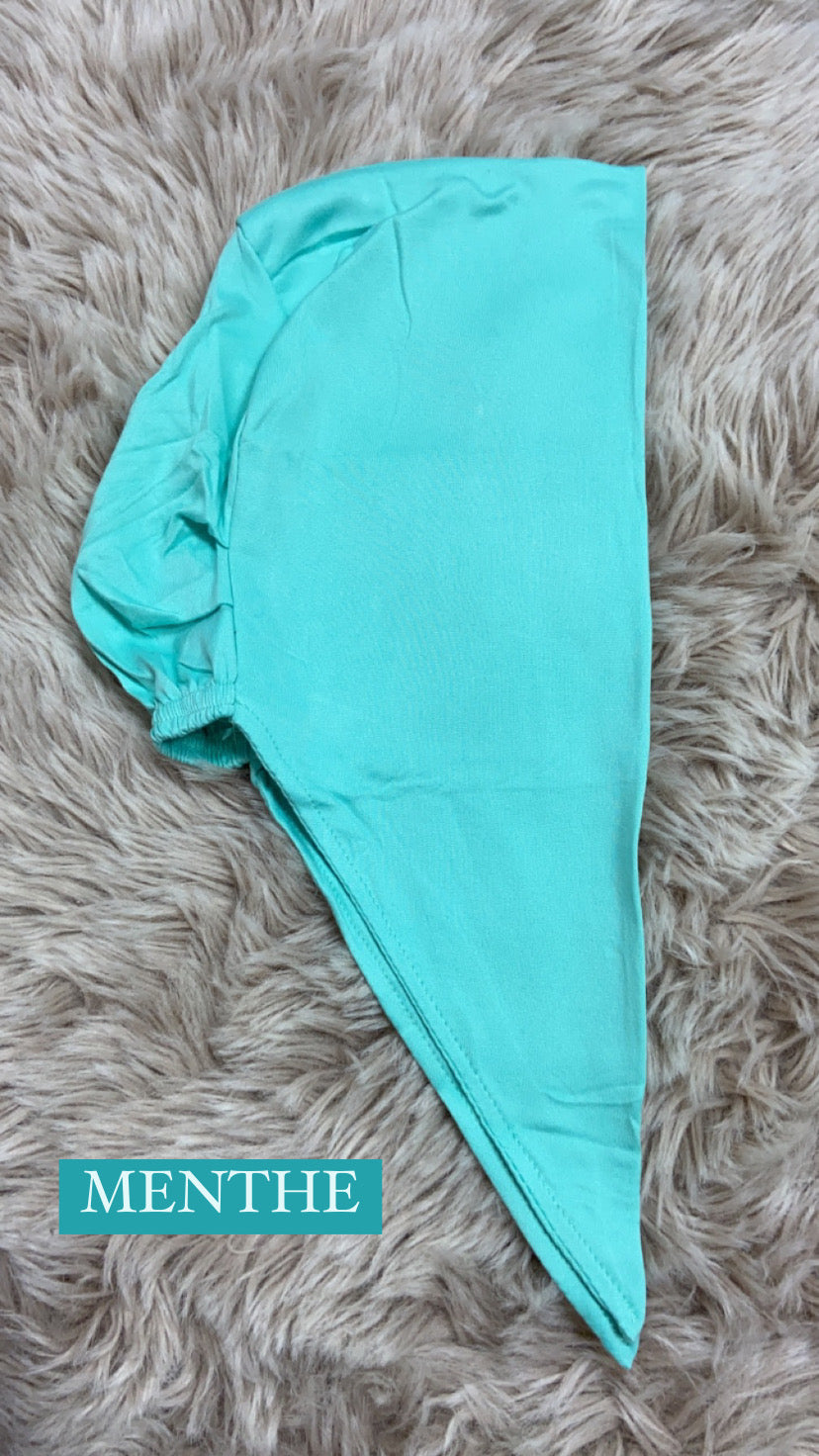 Bonnet à nouer menthe