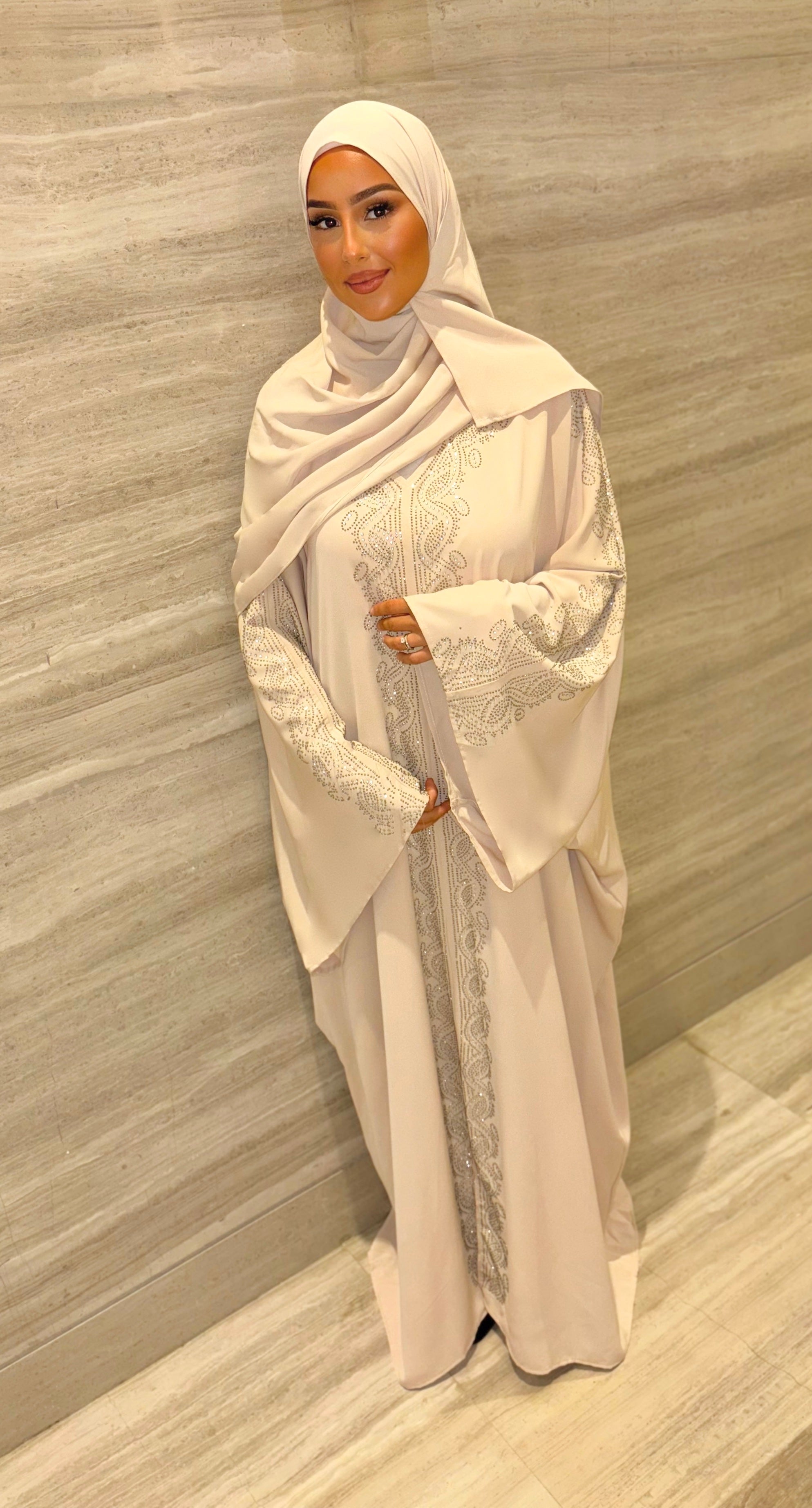 Abaya de Dubai Jasmine + voile