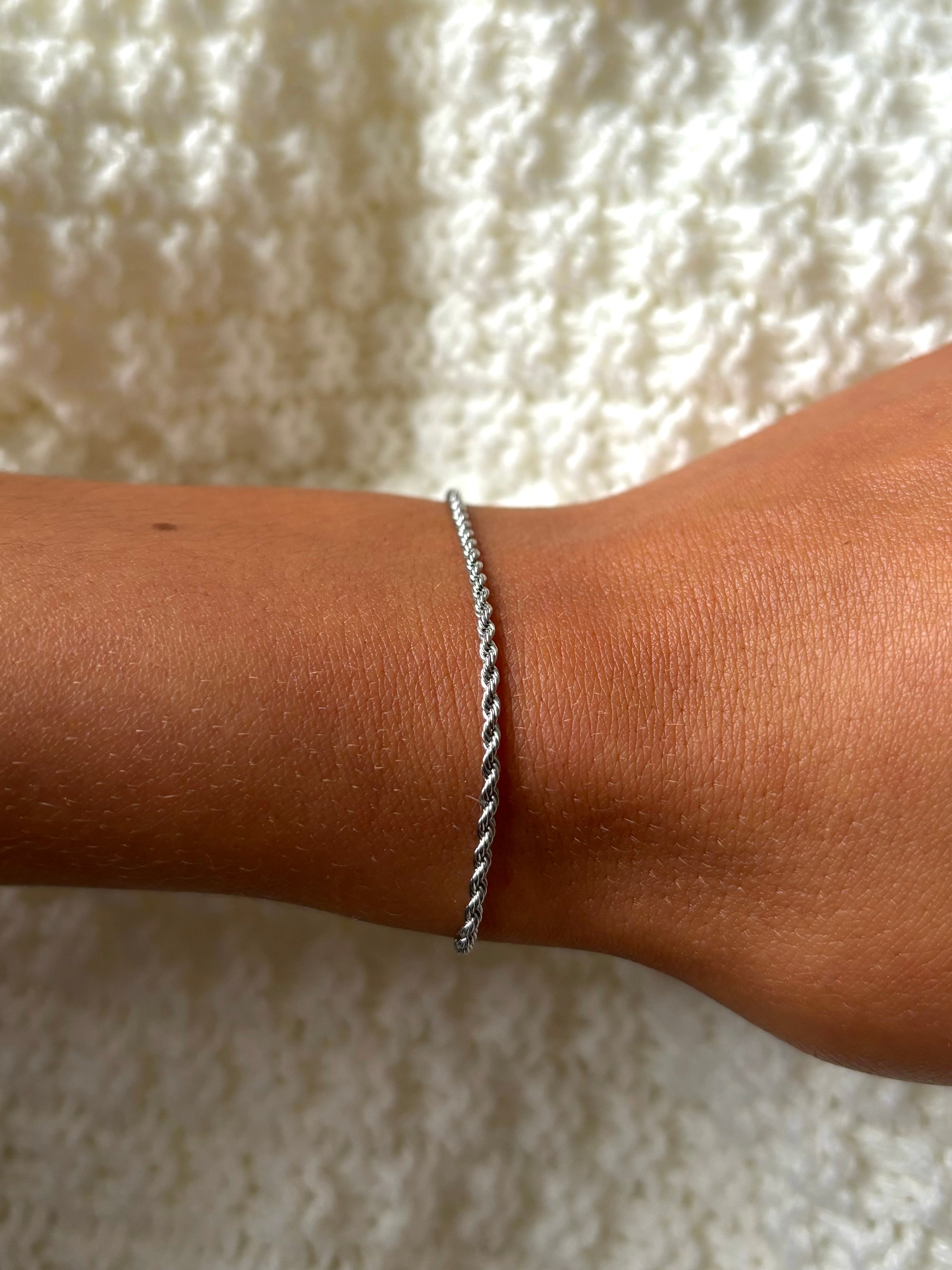 Bracelet argent - HESTIA