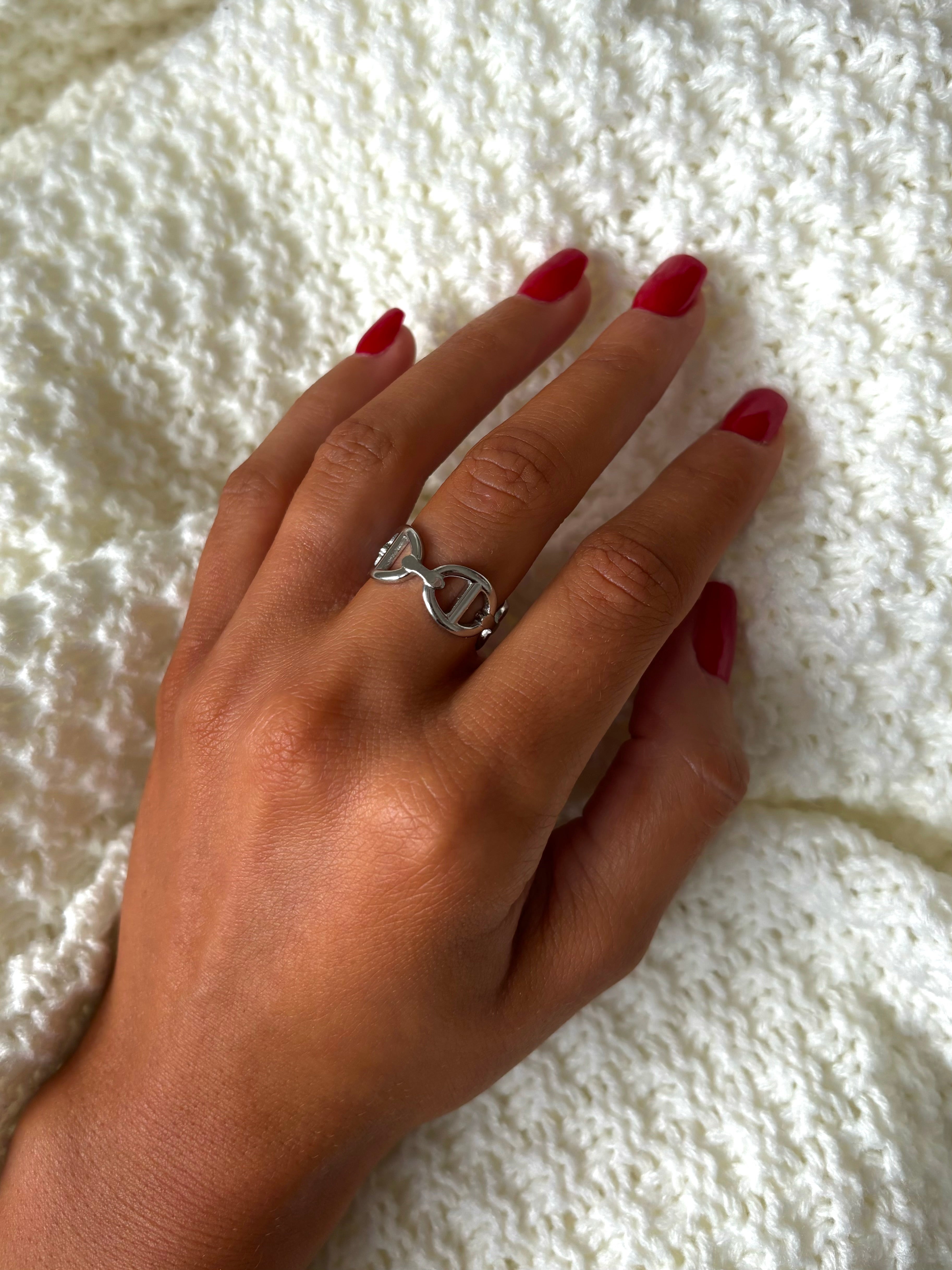 Bague argent - MIA