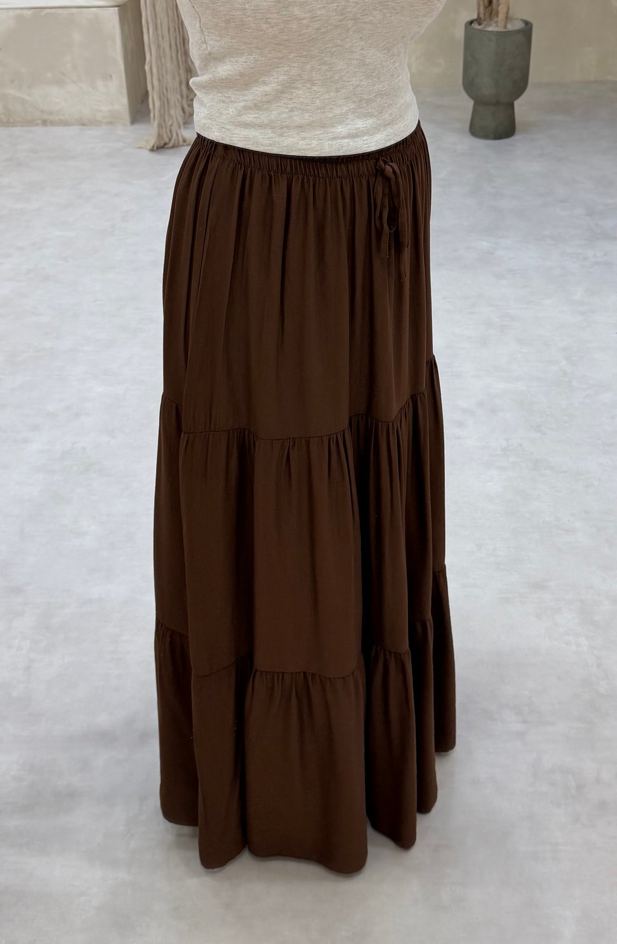 Jupe BOHÈME - Dark Brown
