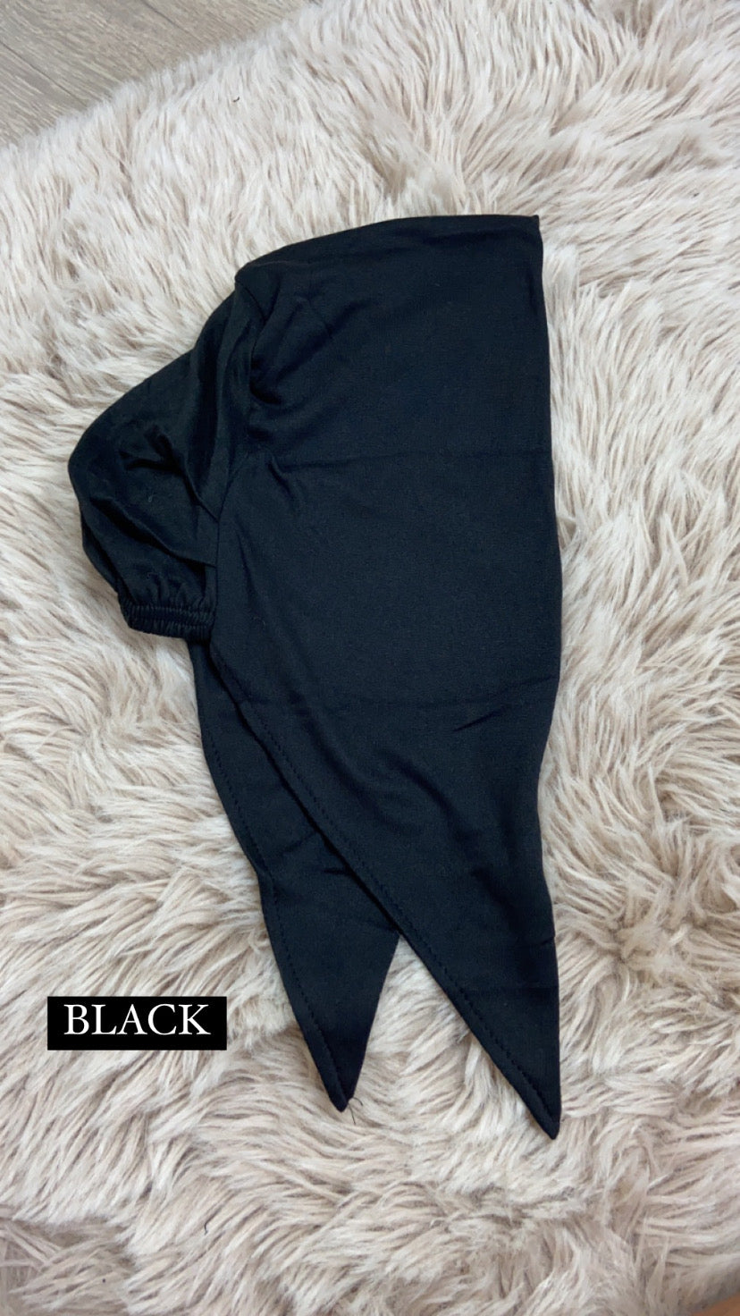 Bonnet à nouer Noir