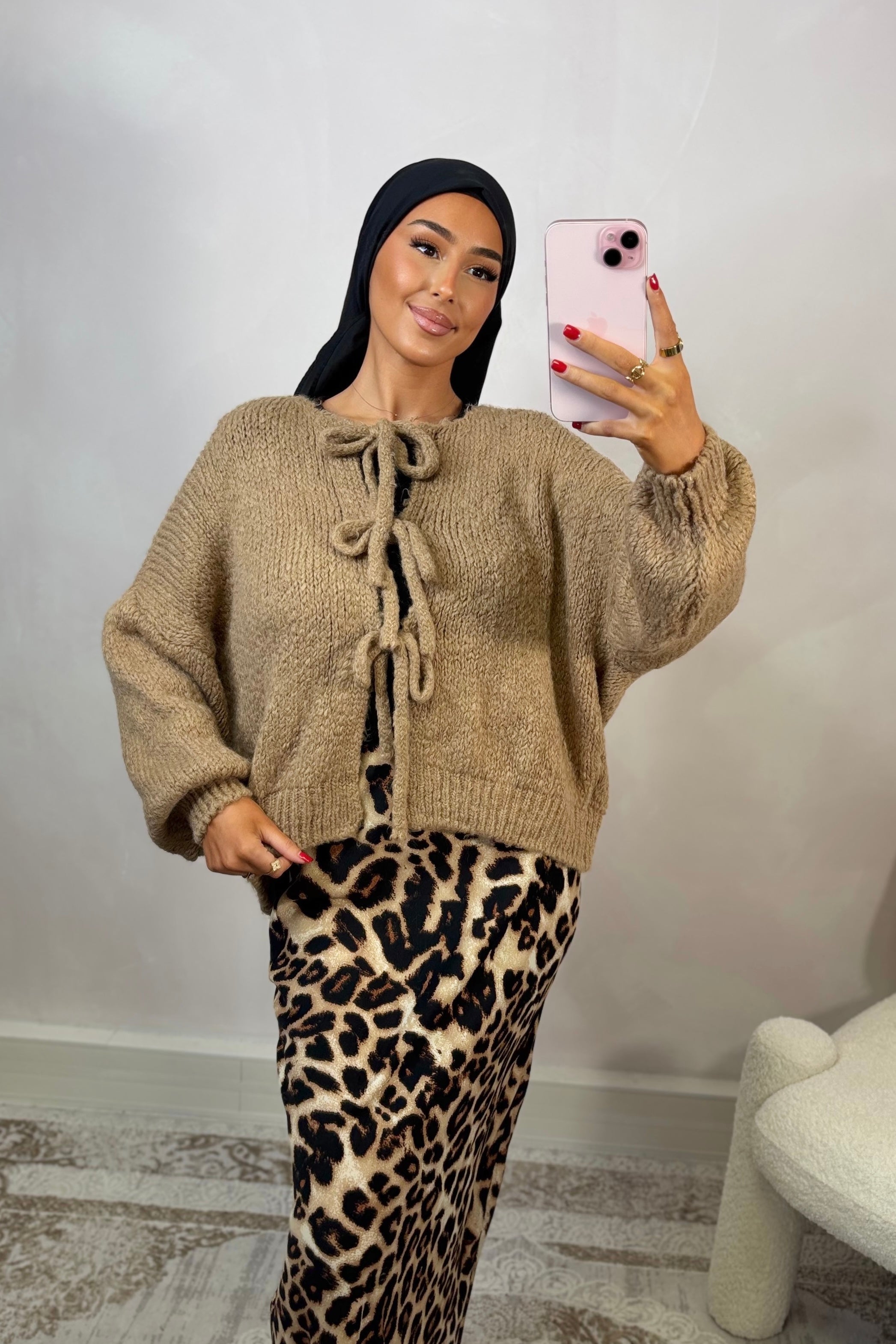 Cardigan choupi - camel