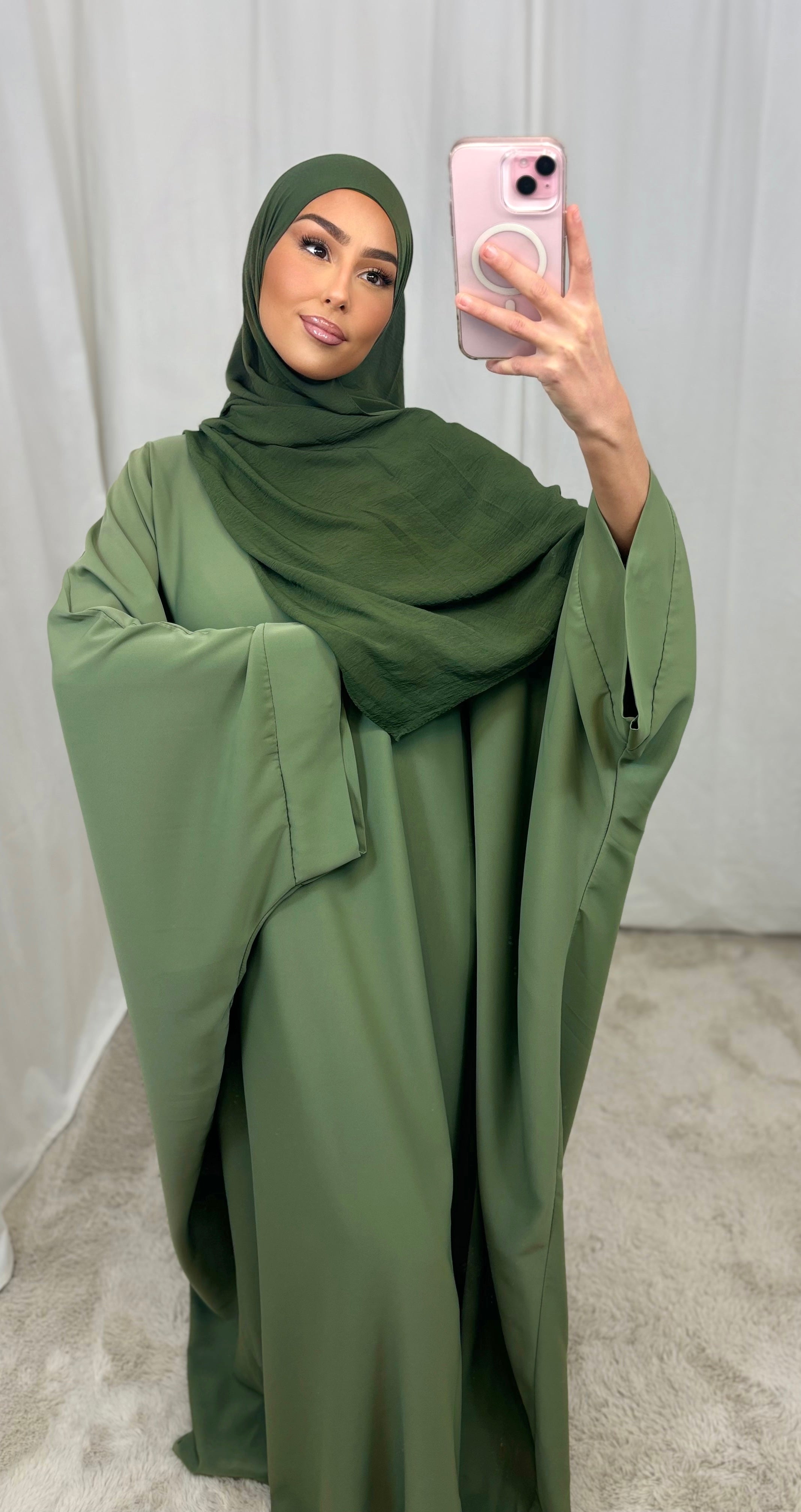 Abaya FARACHA - kaki