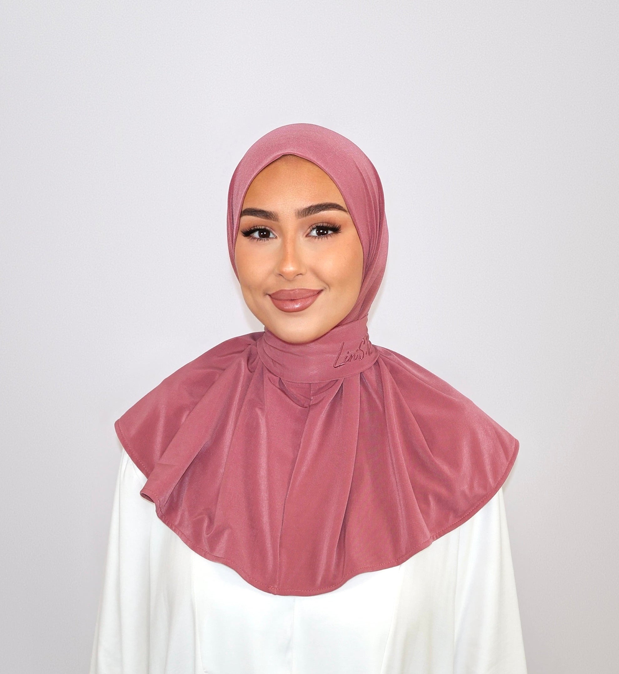 Cagoule Lin’S.B - VELOURS PINK n2