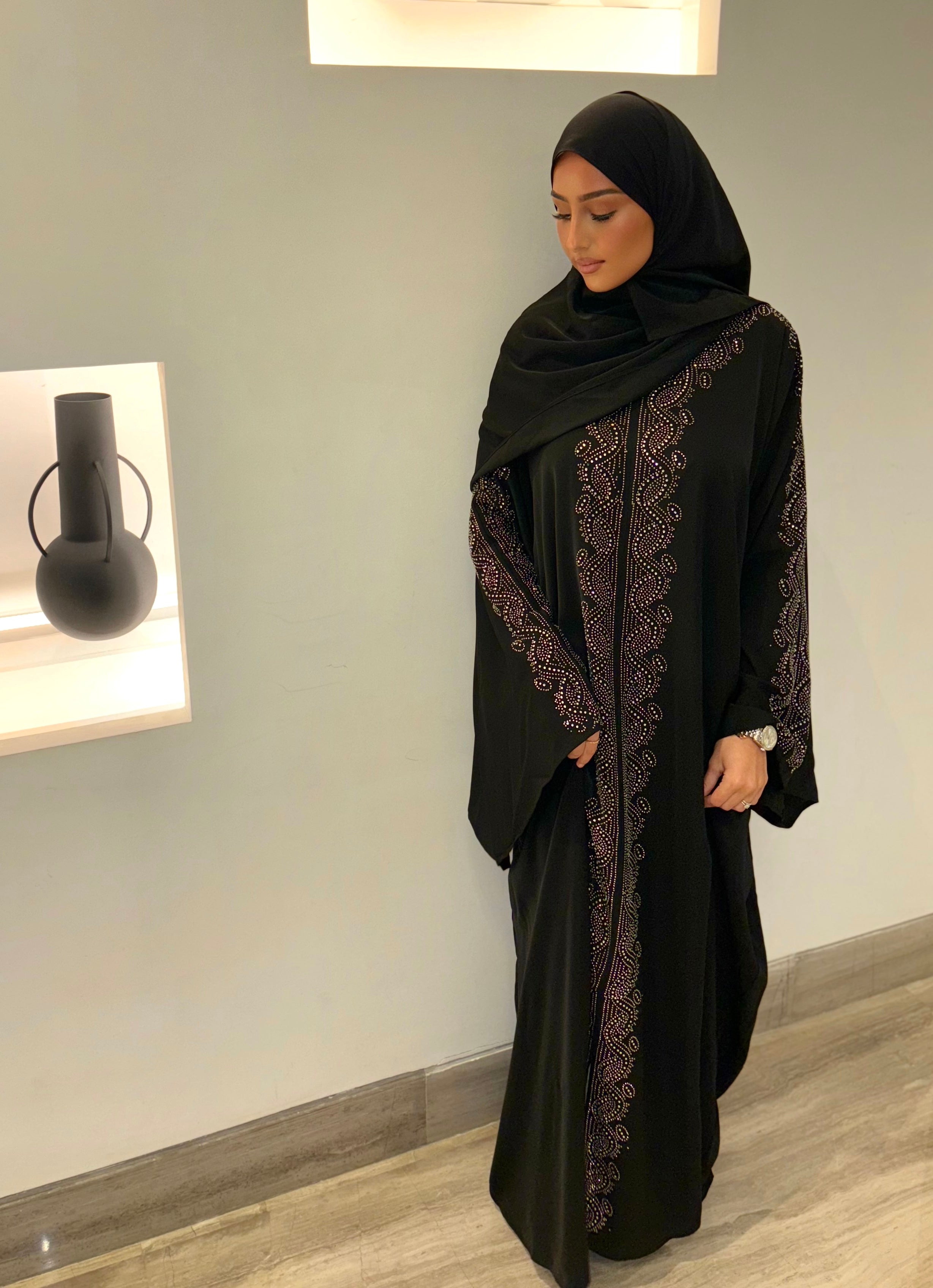 Abaya de Dubai Jasmine + voile