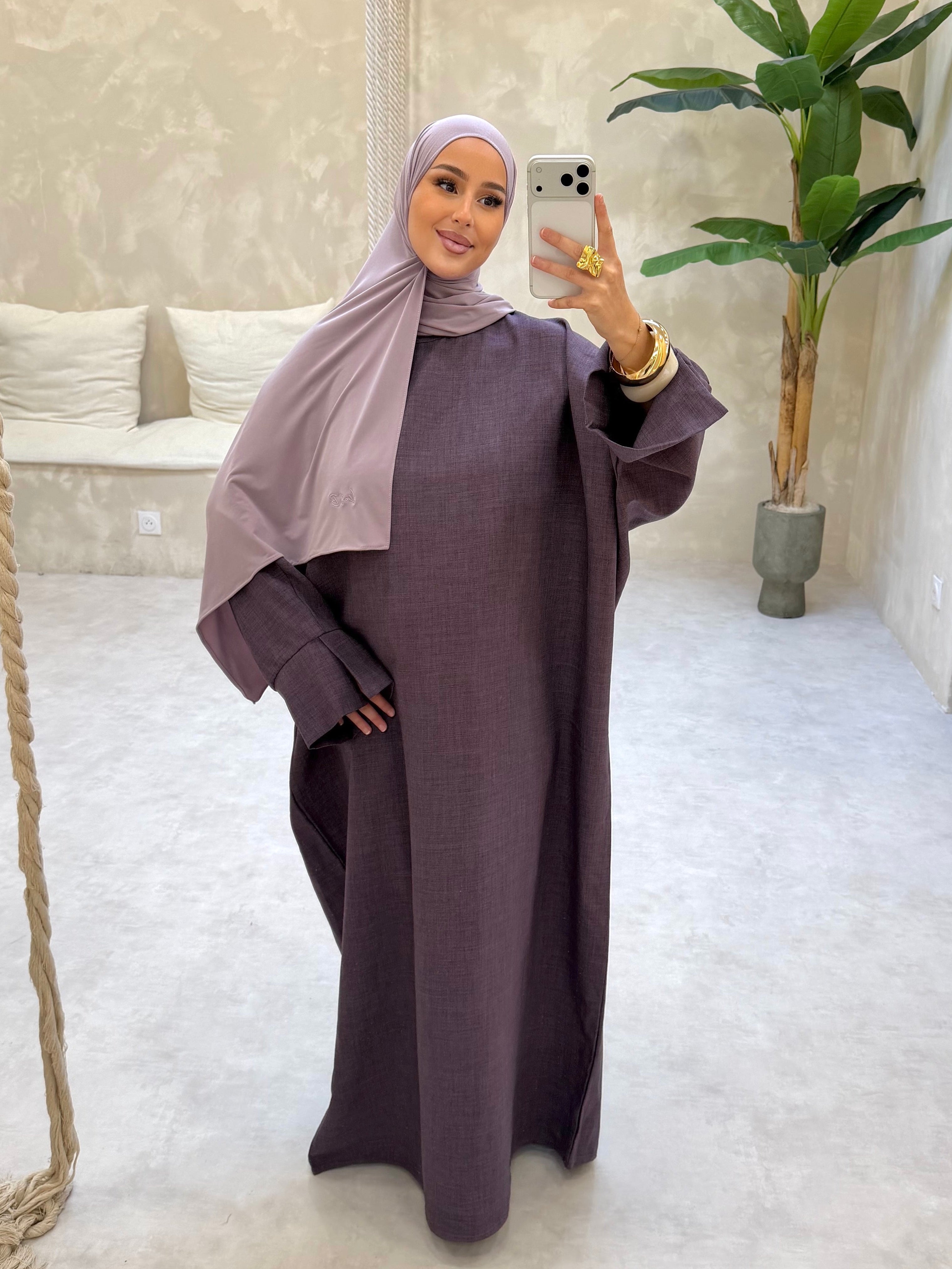 Abaya lin LIN’S B - Purple
