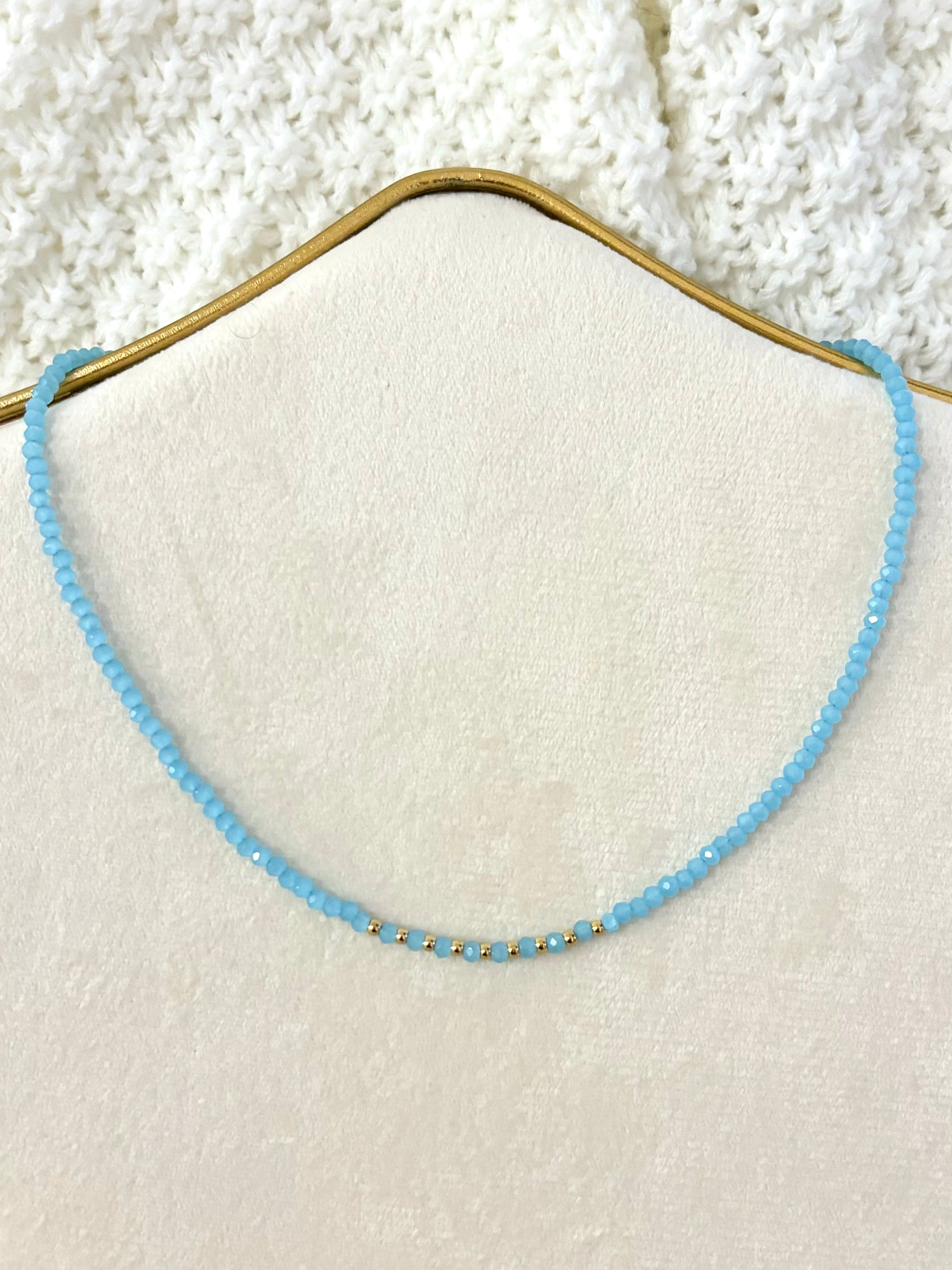 Collier ras de cou or - PERLE PURE