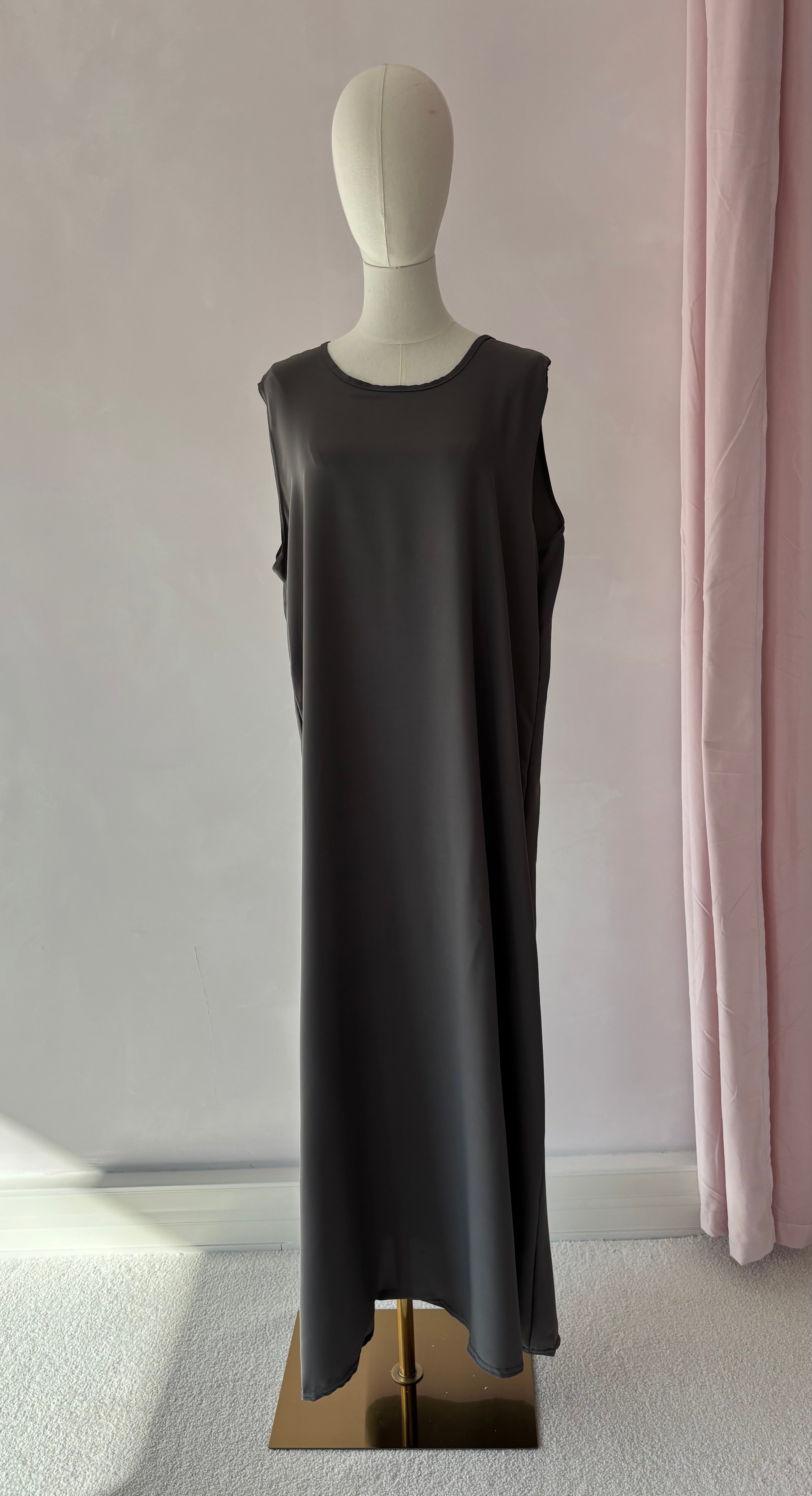 Sous robe soie de medine - Grey