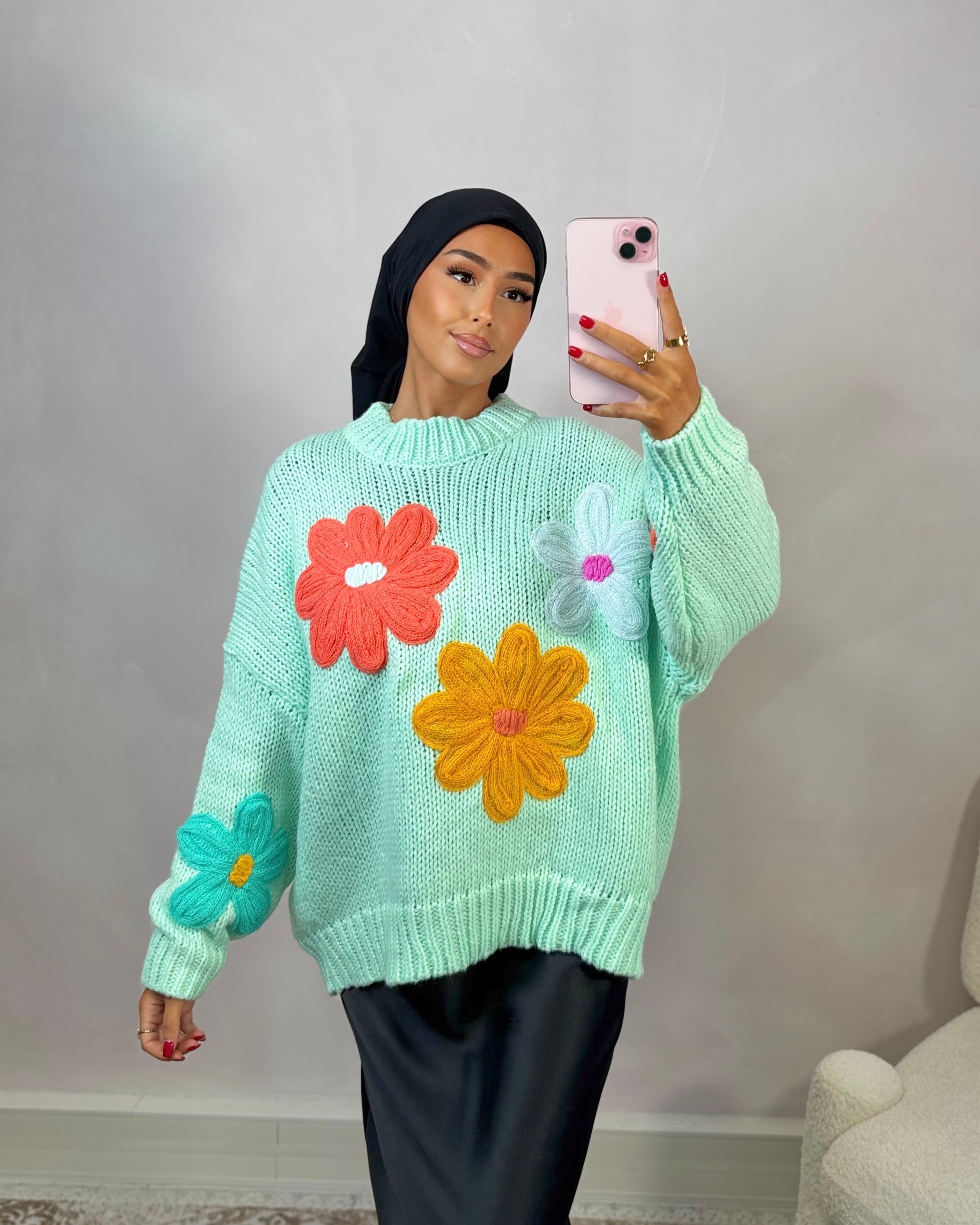 Pull brodé - FLORA
