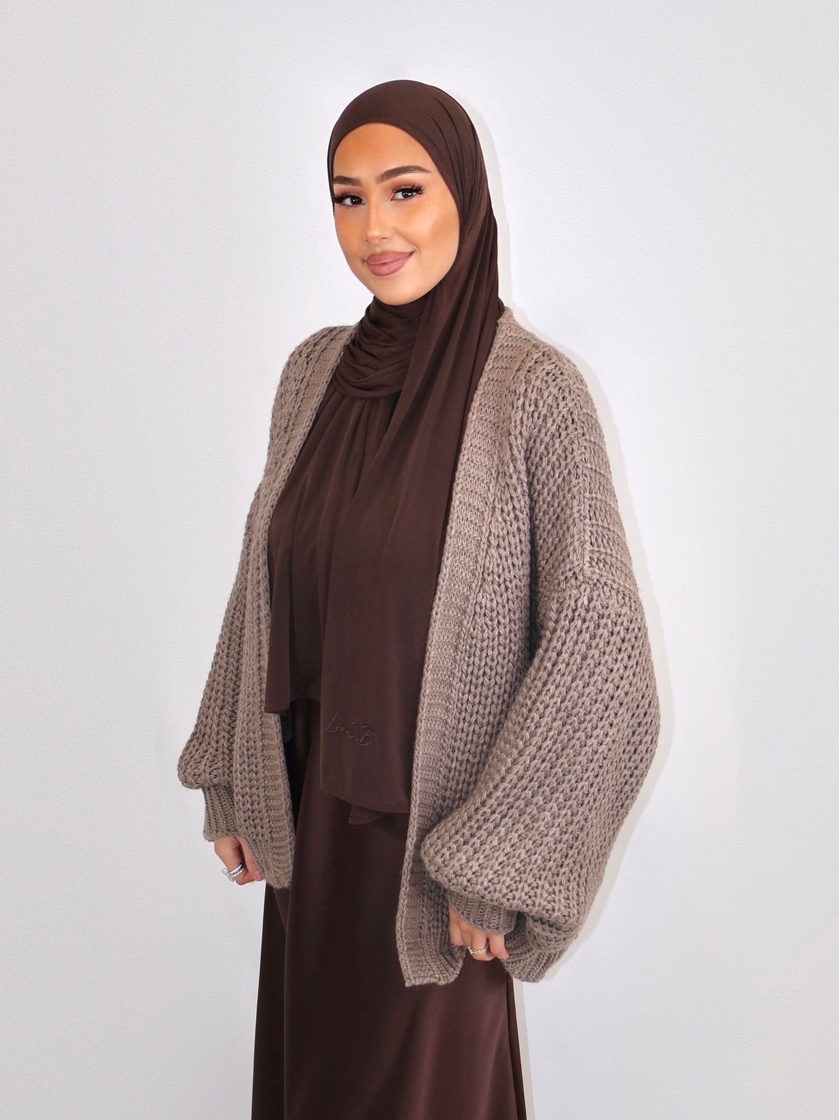 Cardigan - taupe