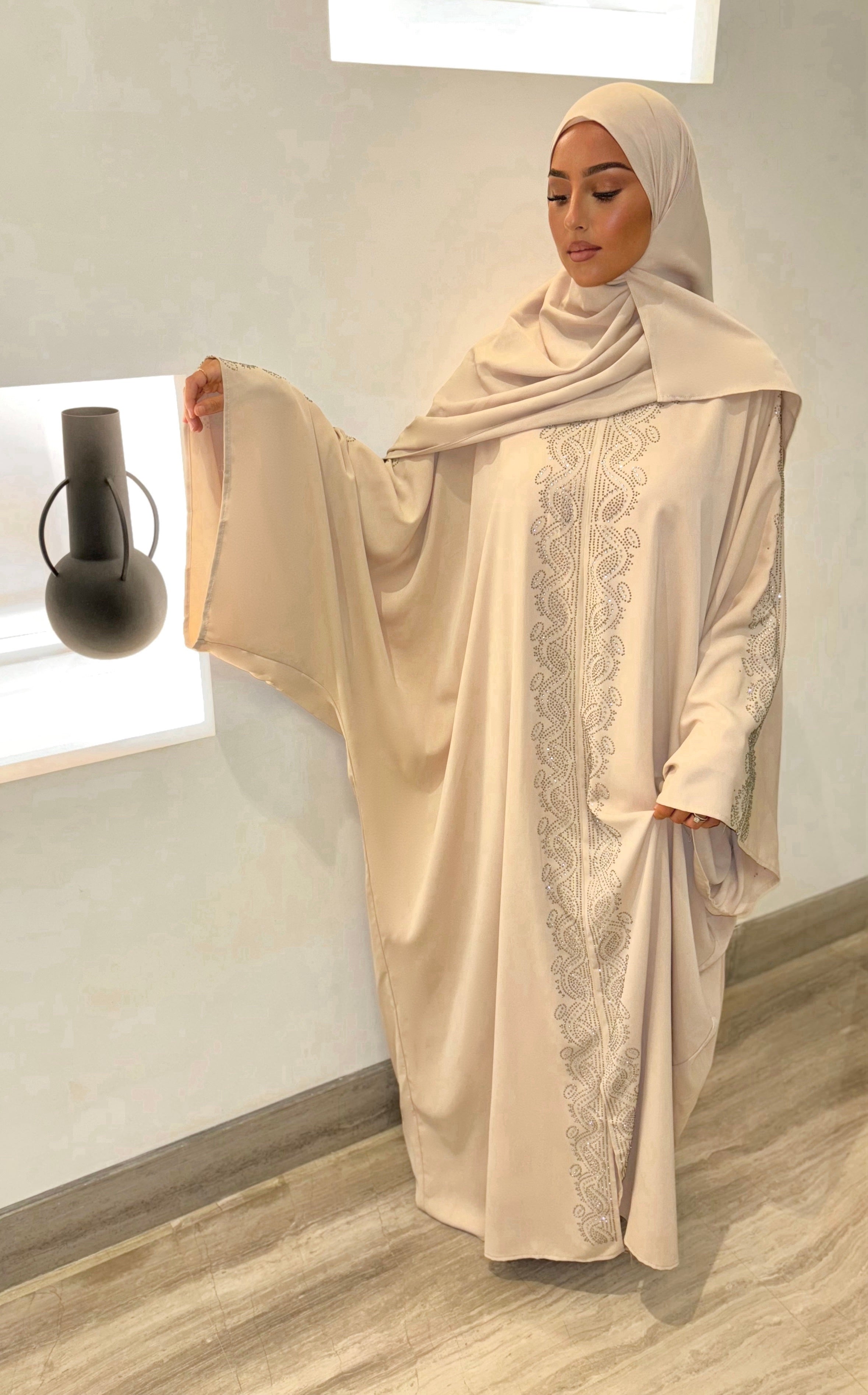 Abaya de Dubai Jasmine + voile