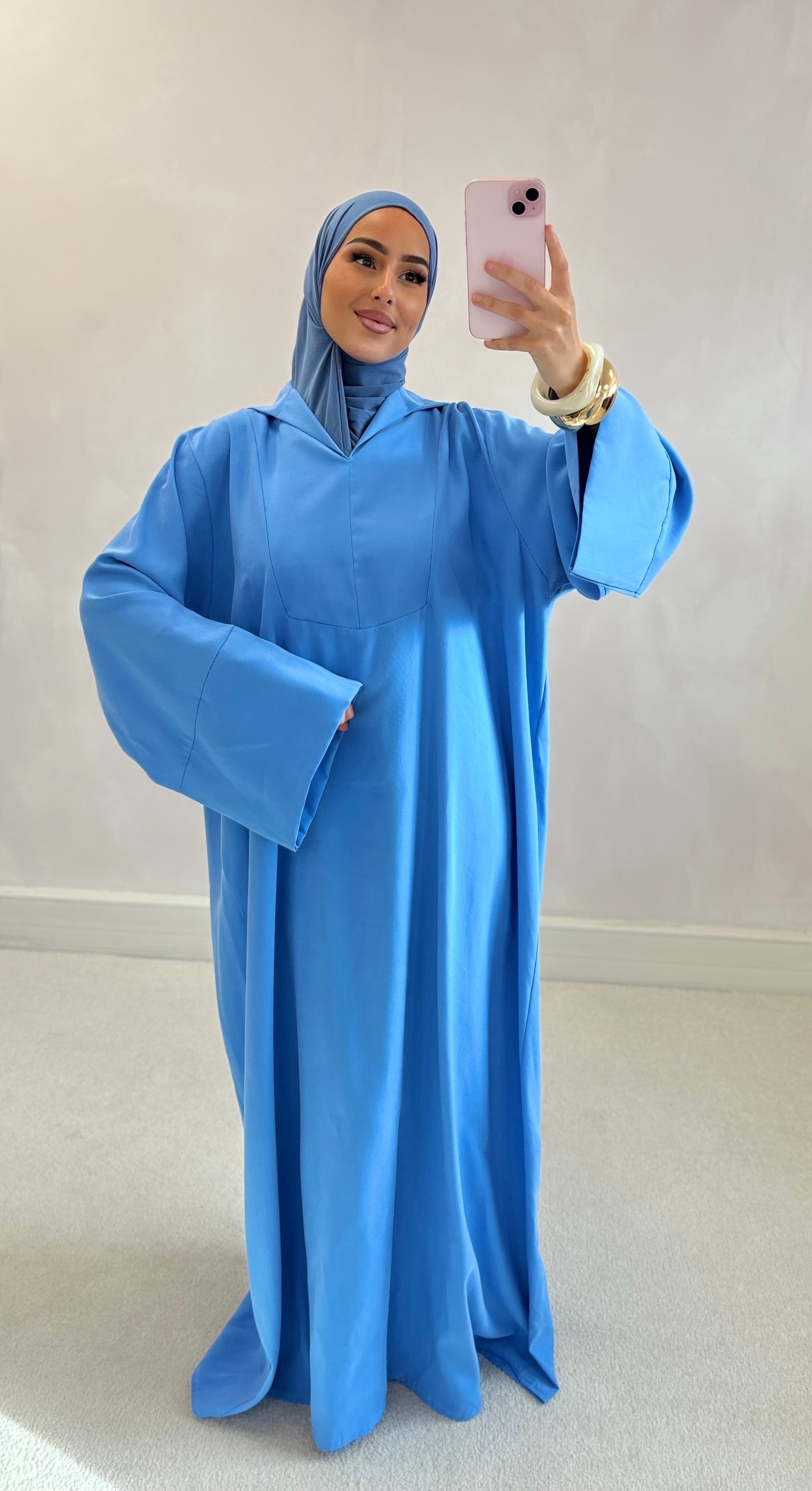 Abaya SOFT - bleu